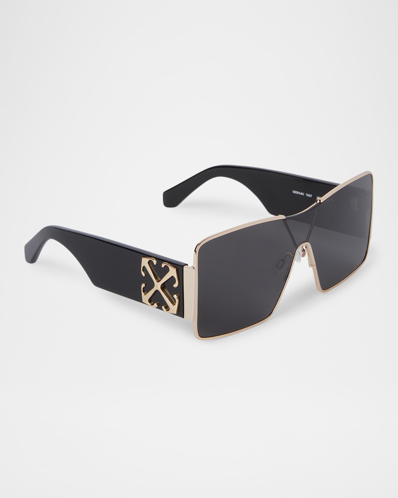 Mens Aspen Metal and Plastic Shield Sunglasses Product Image