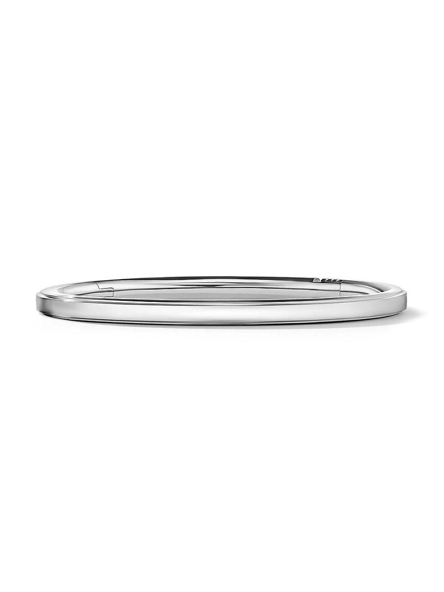 Mens Streamline Bracelet In Sterling Silver Product Image