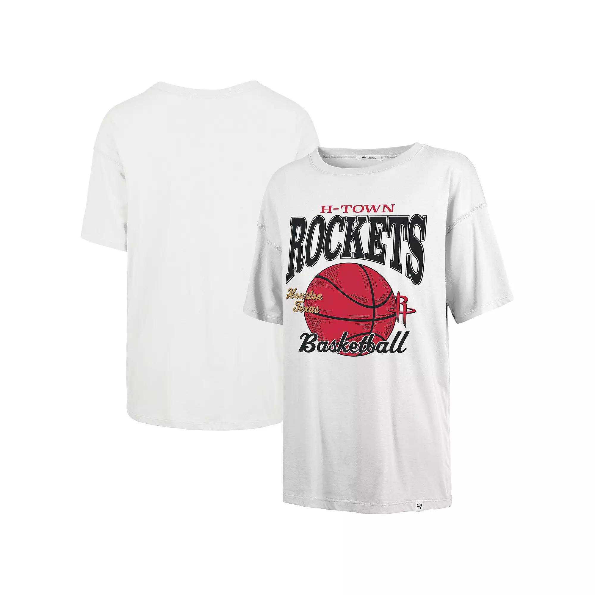 Womens 47 Houston Rockets City Edition Down Court Sadie T-Shirt Product Image