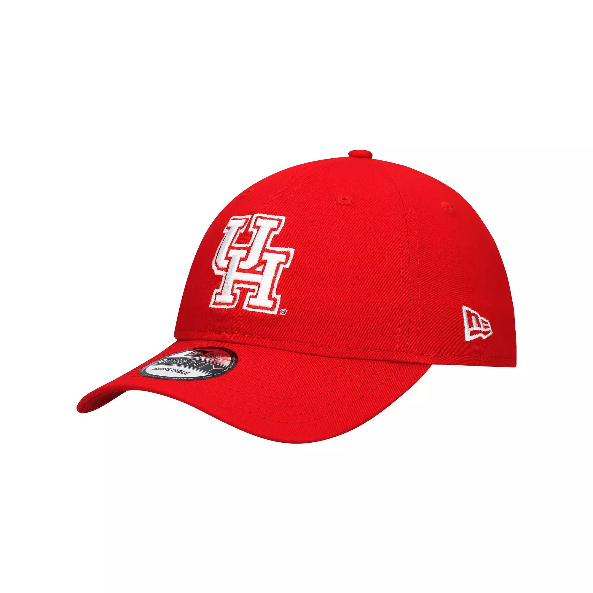 Men's New Era Red Houston Cougars Team 9TWENTY Adjustable Hat, Hou Red Product Image