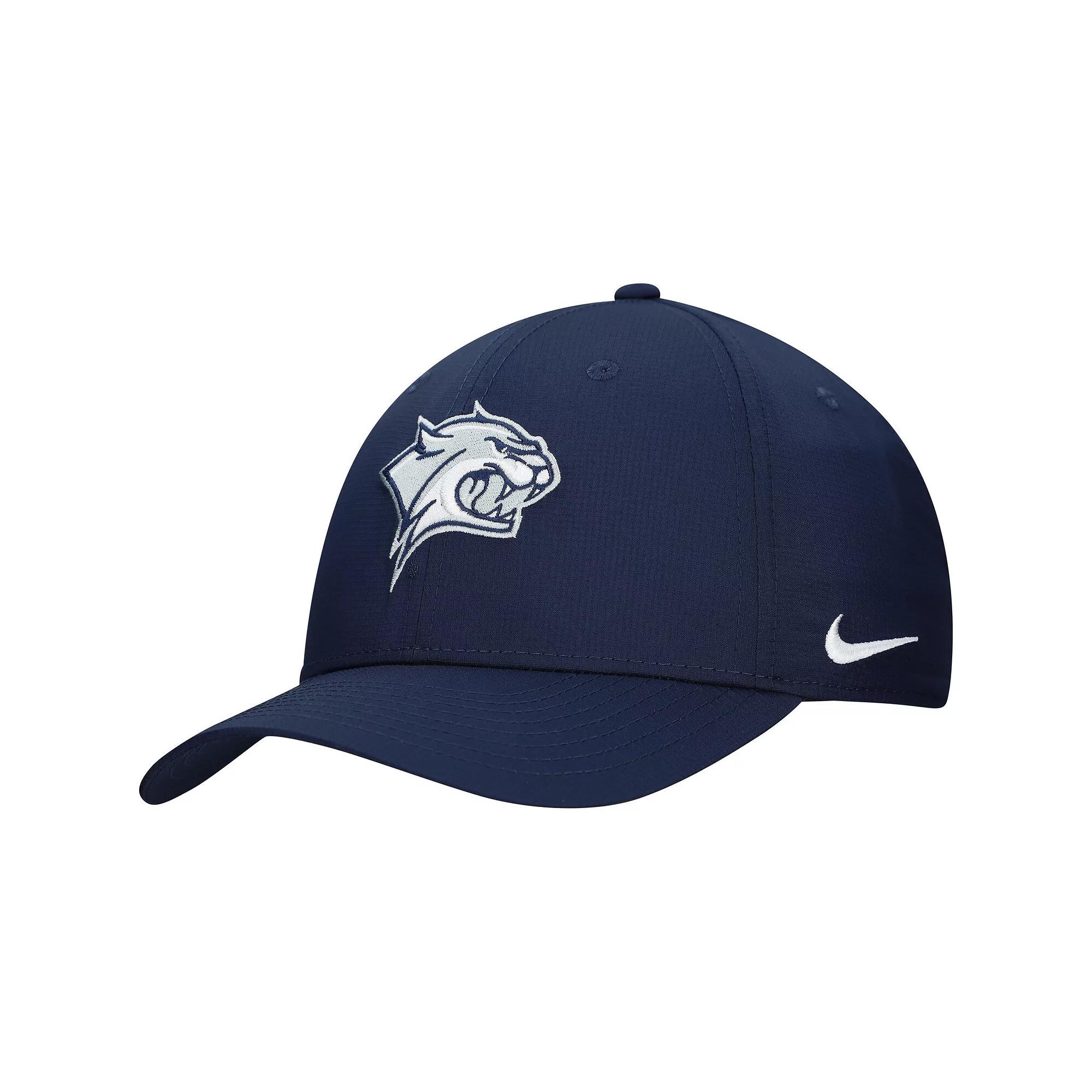 Men's Nike Navy New Hampshire Wildcats 2024 Sideline Club Adjustable Hat, Unh Blue Product Image