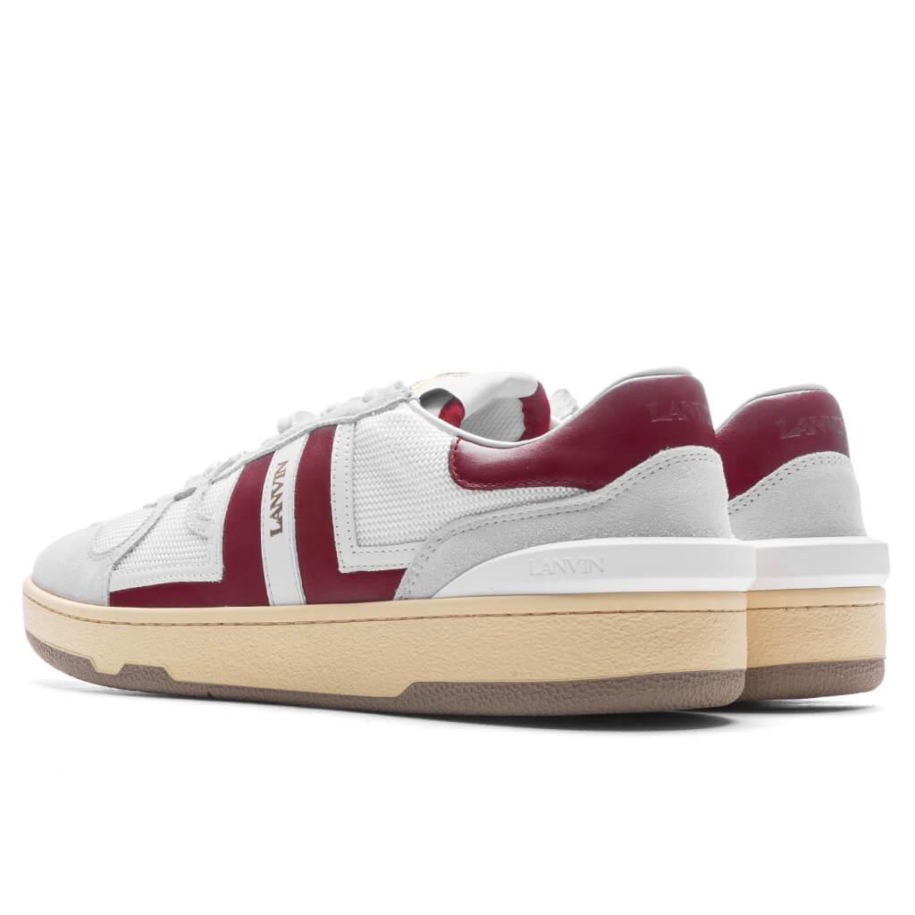 Clay Low Top - White/Burgundy Male Product Image