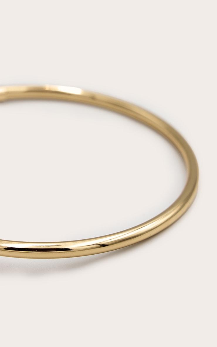 Gold Metal Bar Choker Product Image