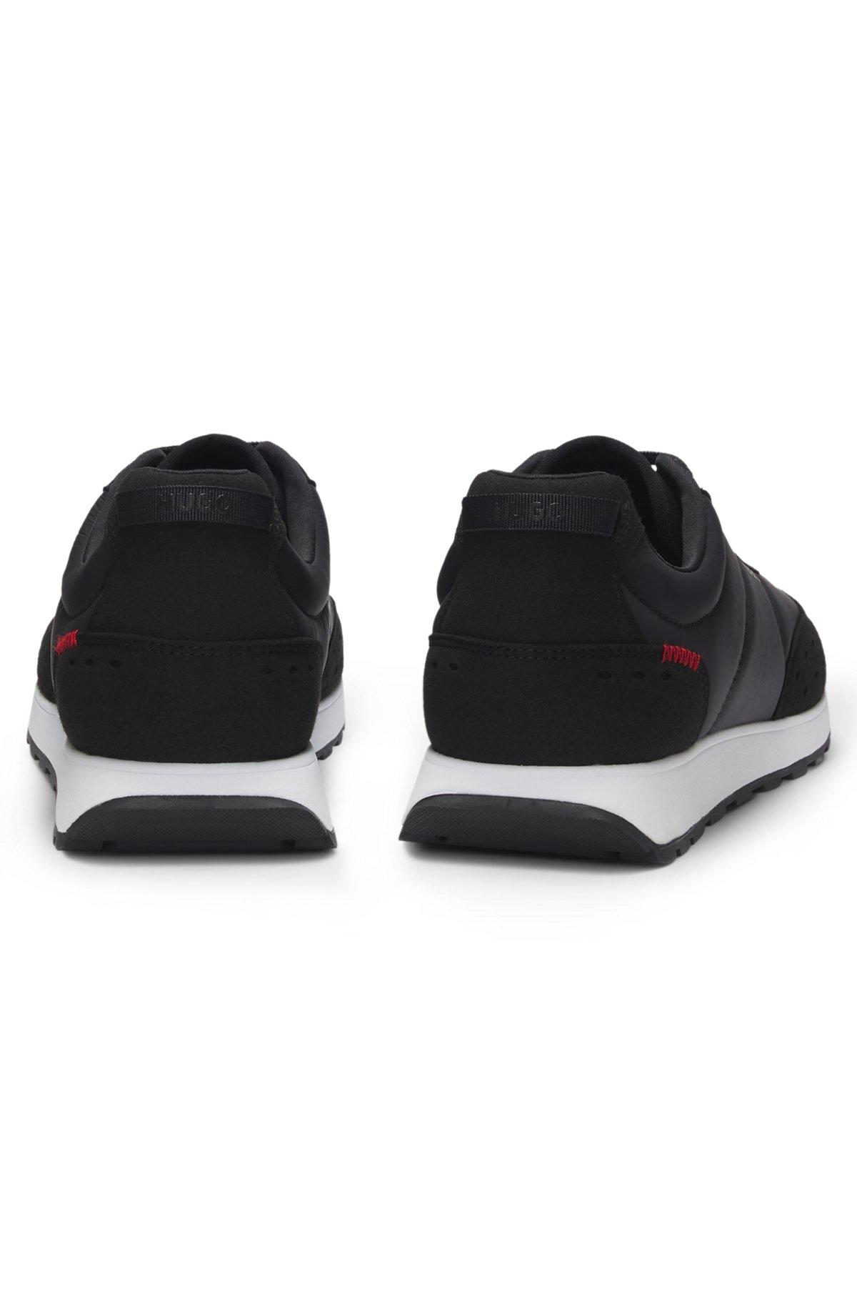 Retro-inspired trainers with faux suede Product Image