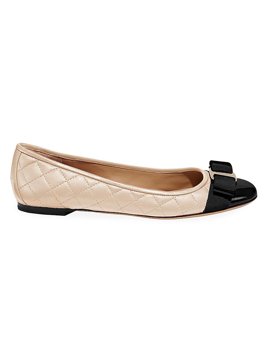 Womens Varina Leather Ballet Flats Product Image