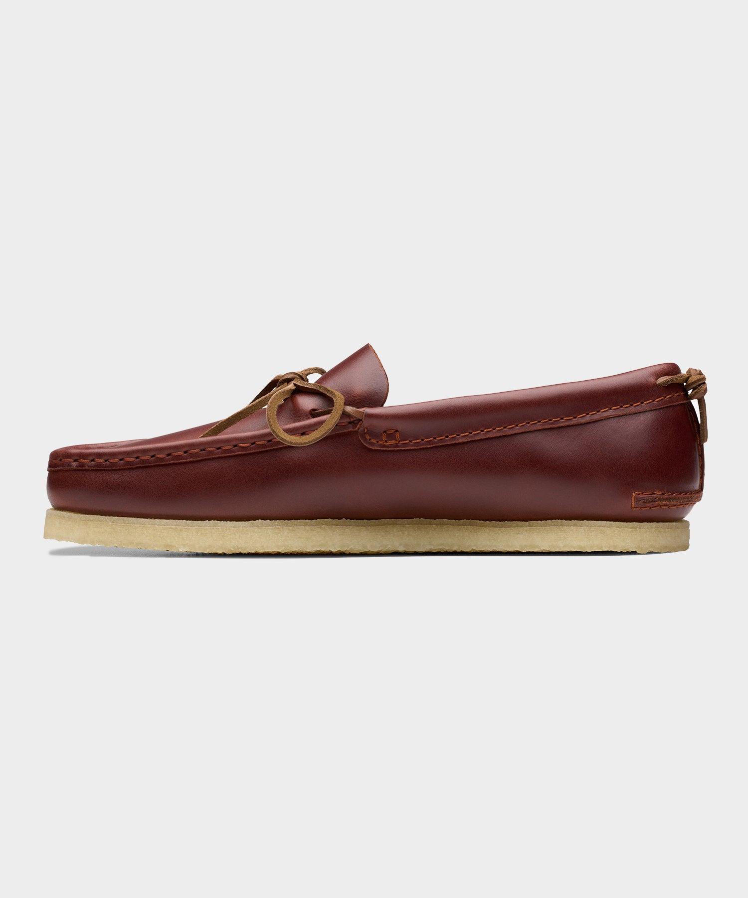 Clarks Leather Godney Mocc Boat Shoe Product Image