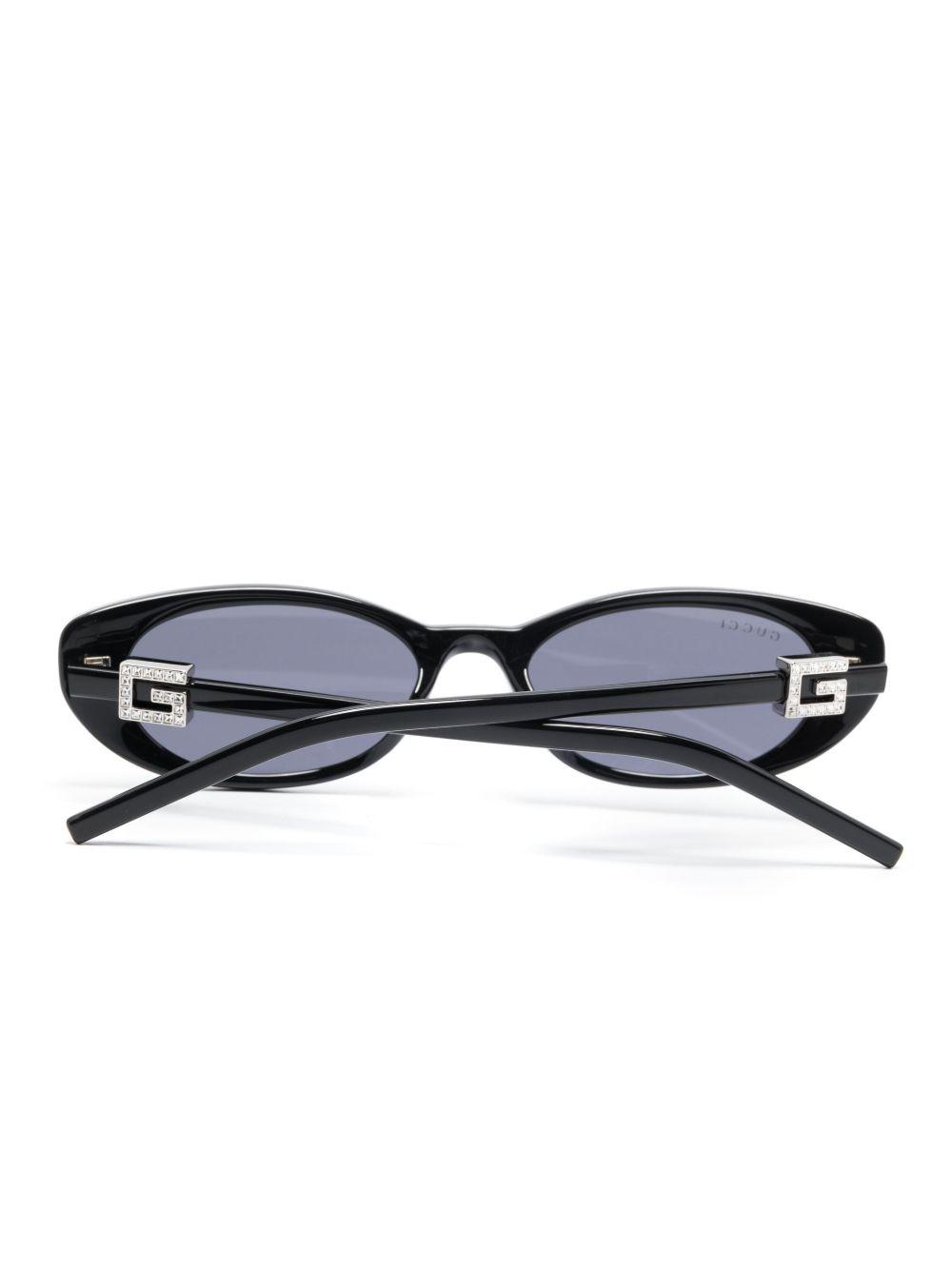 oval-frame sunglasses Product Image