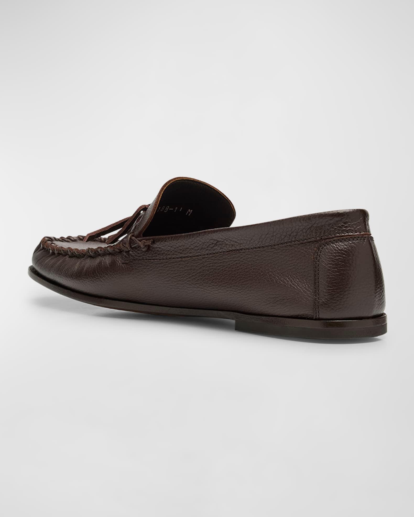 Men's Montauk Grained Leather Loafers Product Image