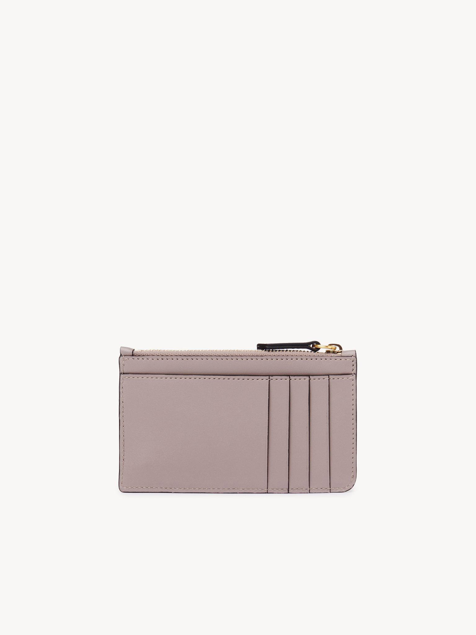 Small Chloé Iconic purse with card slots in shiny leather Product Image