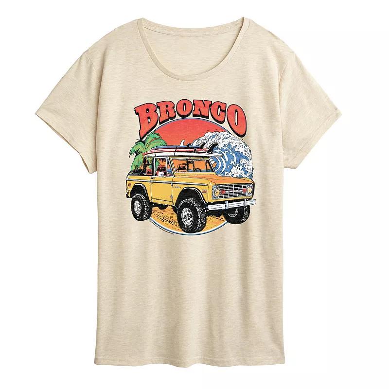 Women's Ford Bronco Beach Graphic Tee,  Product Image