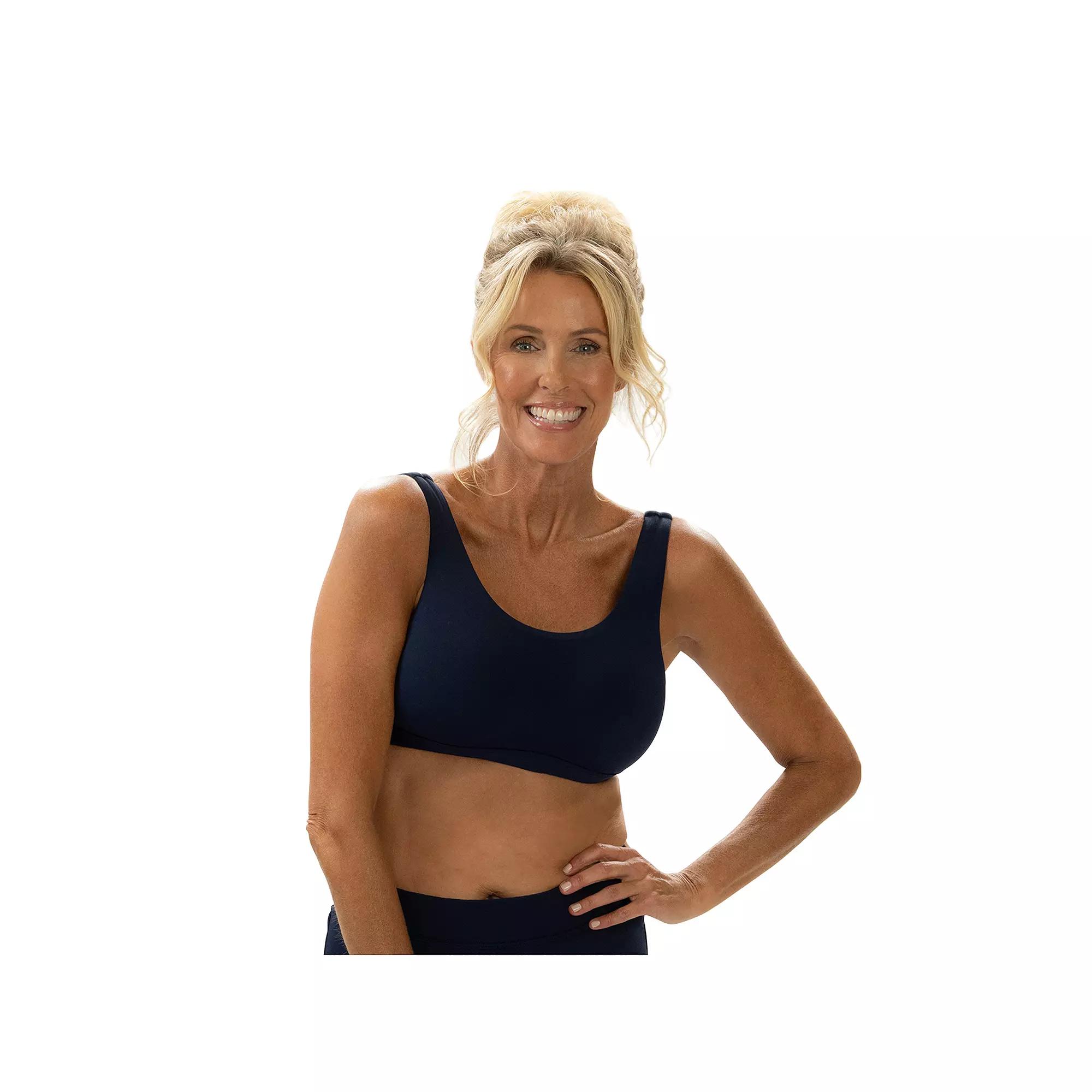 Women's Dolfin Scoop Neck Bikini Top, Size: XL, Blue Product Image