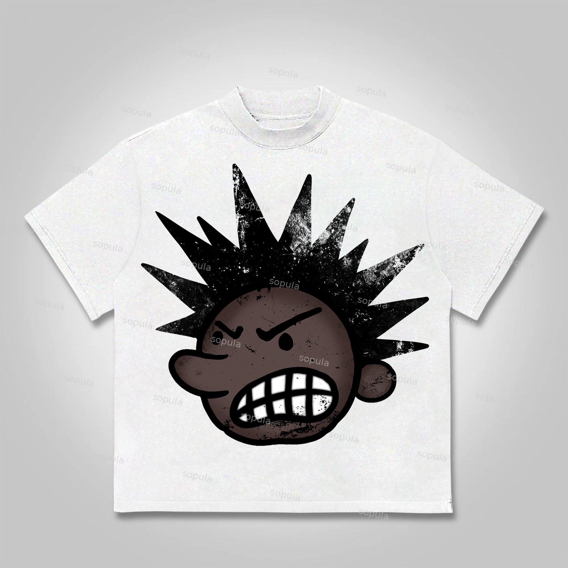 Sopula The Brain Explodes Graphic Cotton T-Shirt Product Image