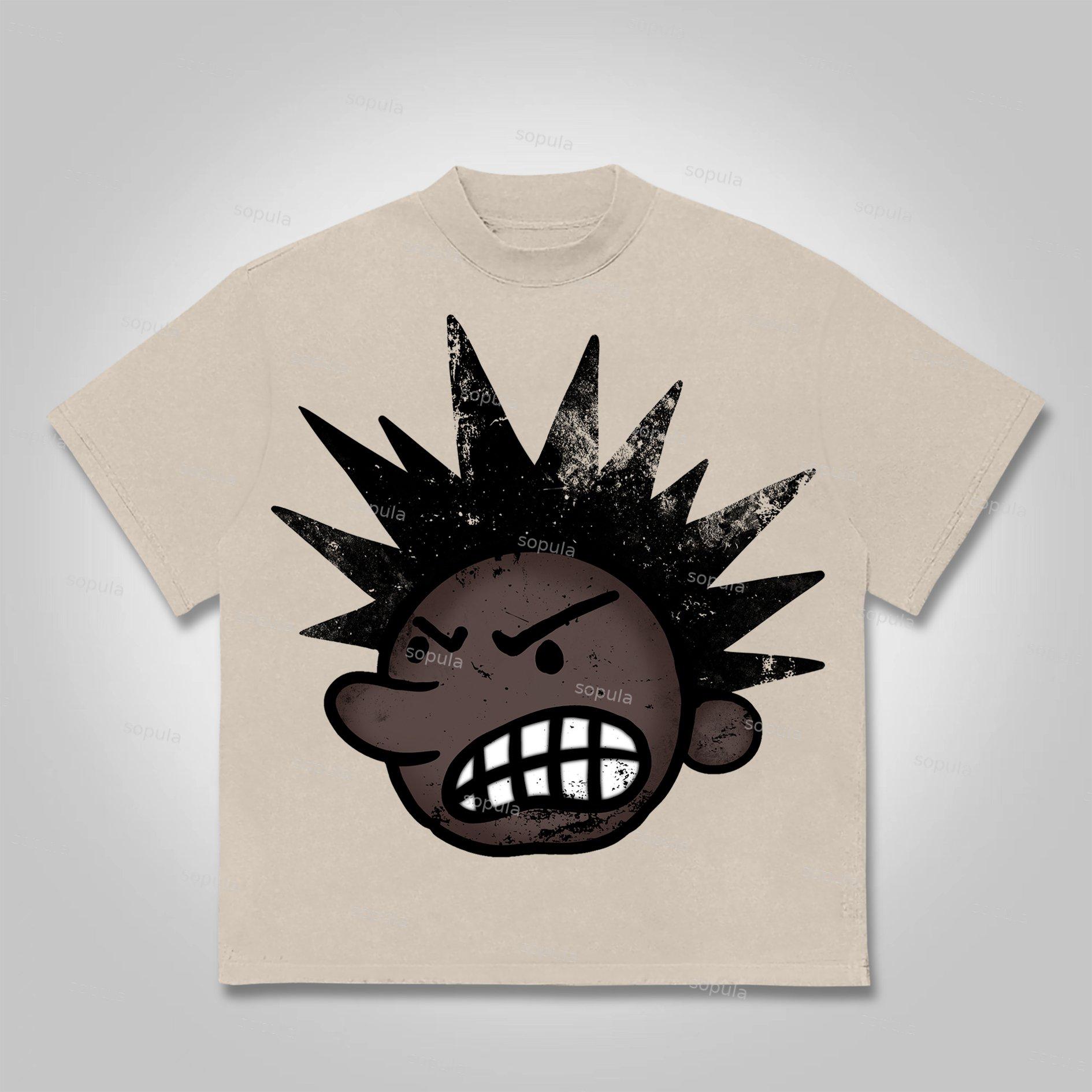 Sopula The Brain Explodes Graphic Cotton T-Shirt Product Image