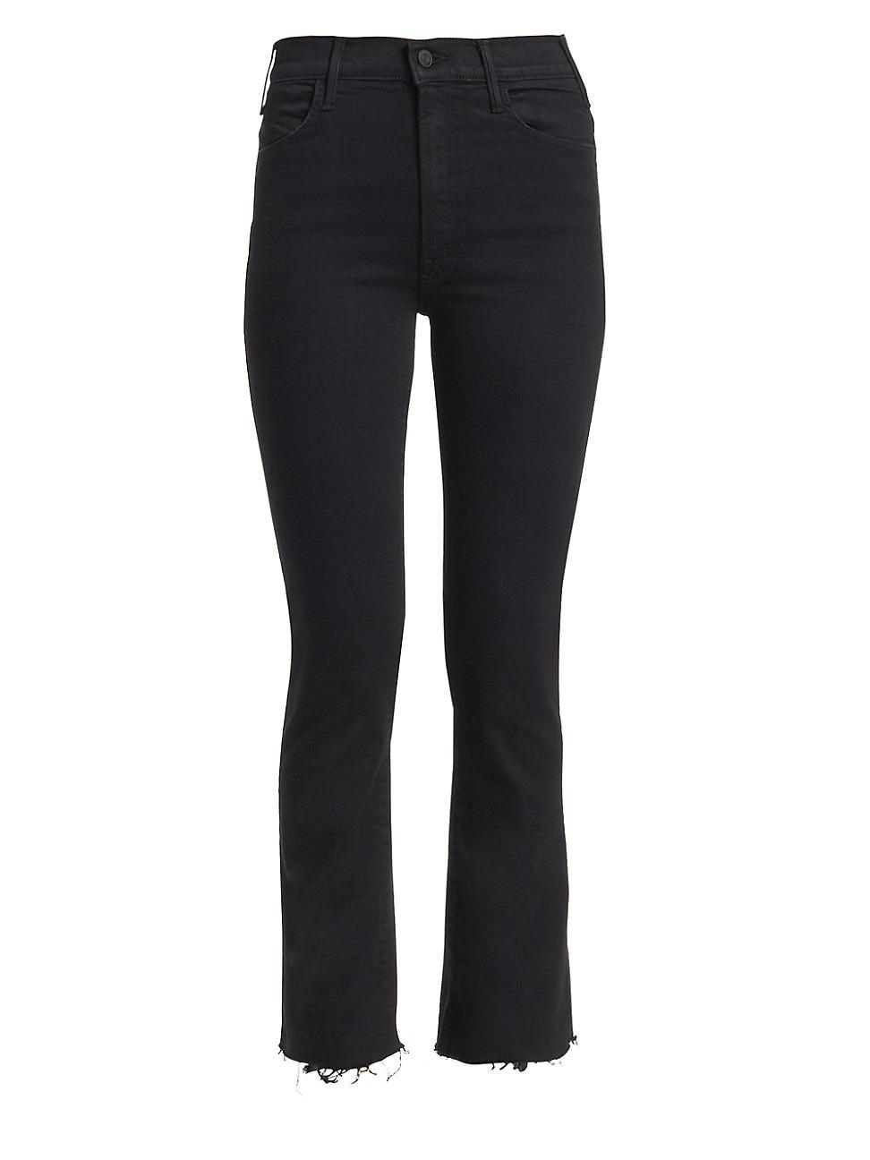 Womens The Hustler High-Rise Ankle Fray Jeans Product Image