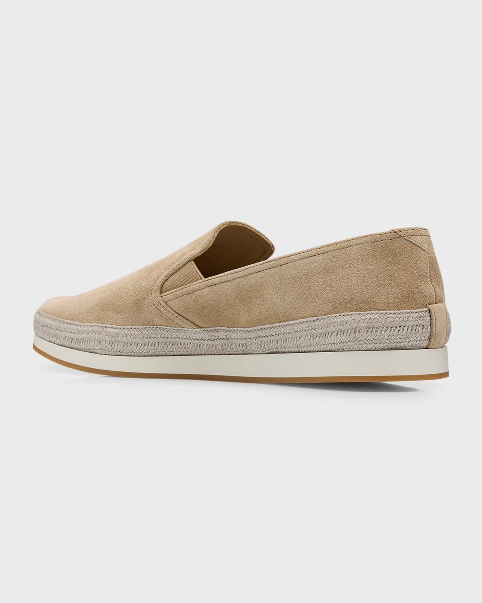 Men's Suede Slip-On Sneakers Product Image