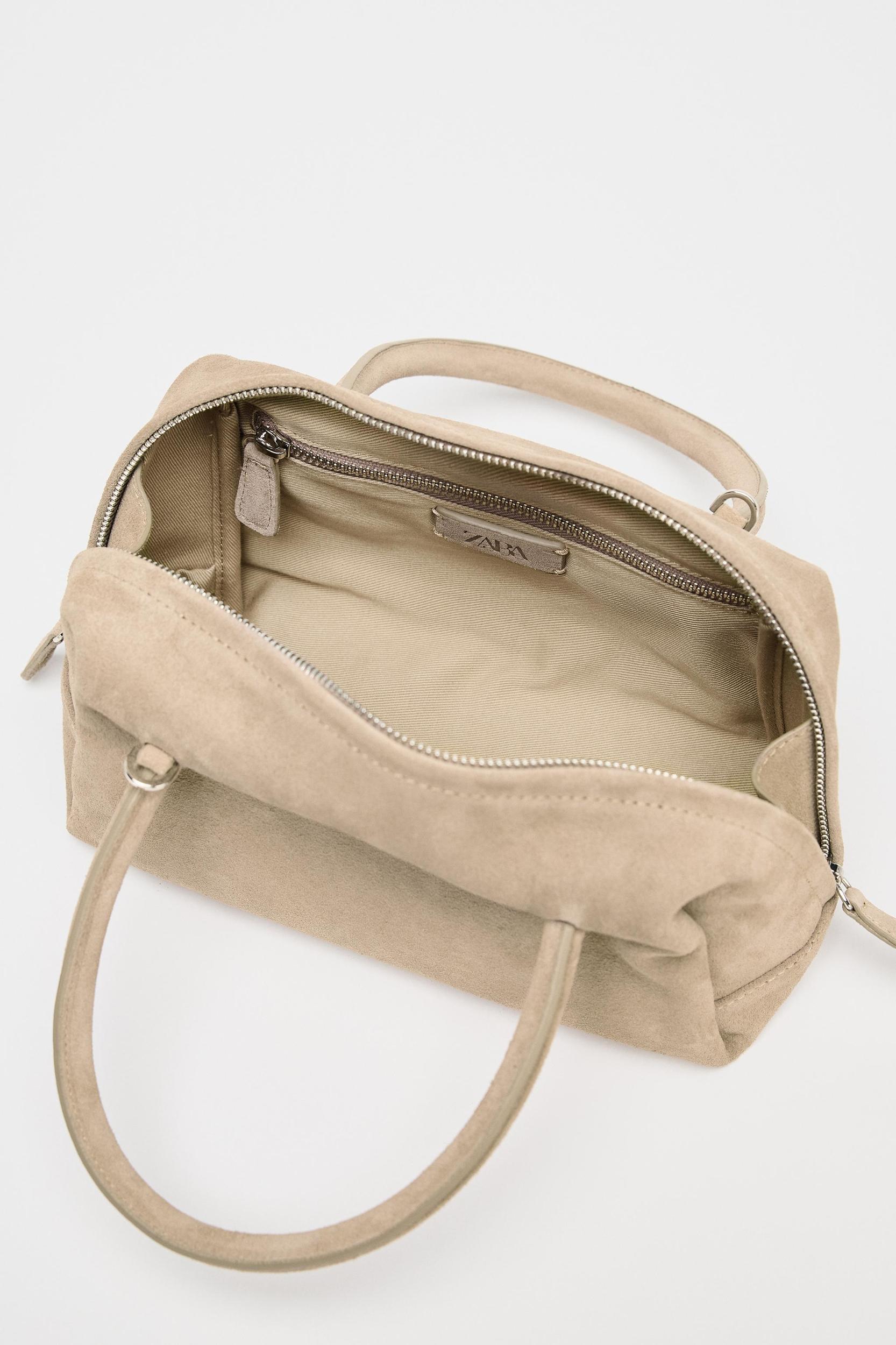 SPLIT LEATHER BOWLING BAG Product Image