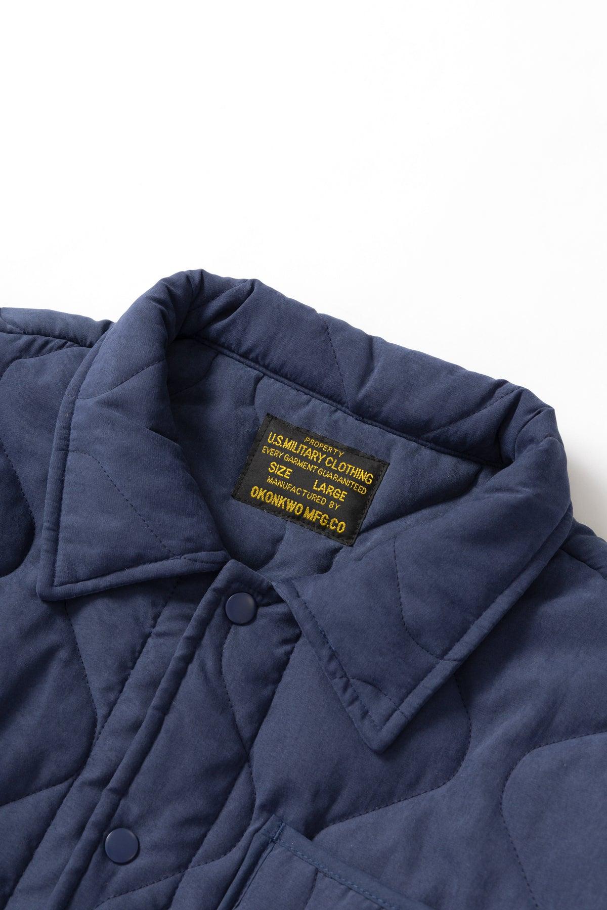 Okonkwo MFG - Quilted Jacket - Blue Product Image