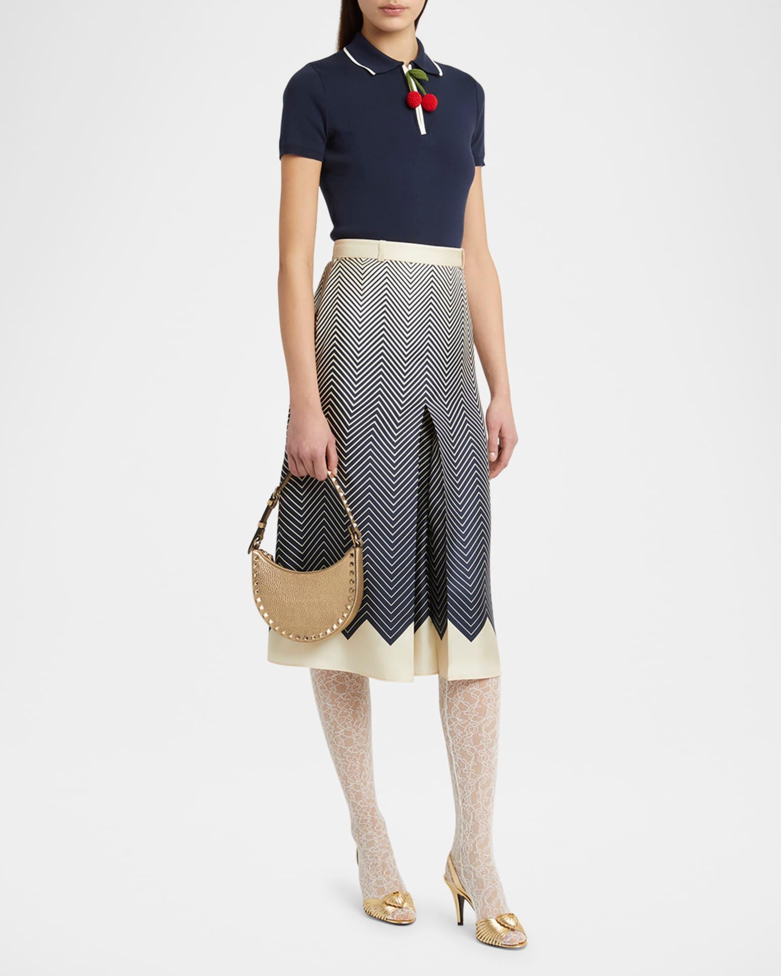 Mini Rockstud Metallic Leather Shoulder Bag Product Image