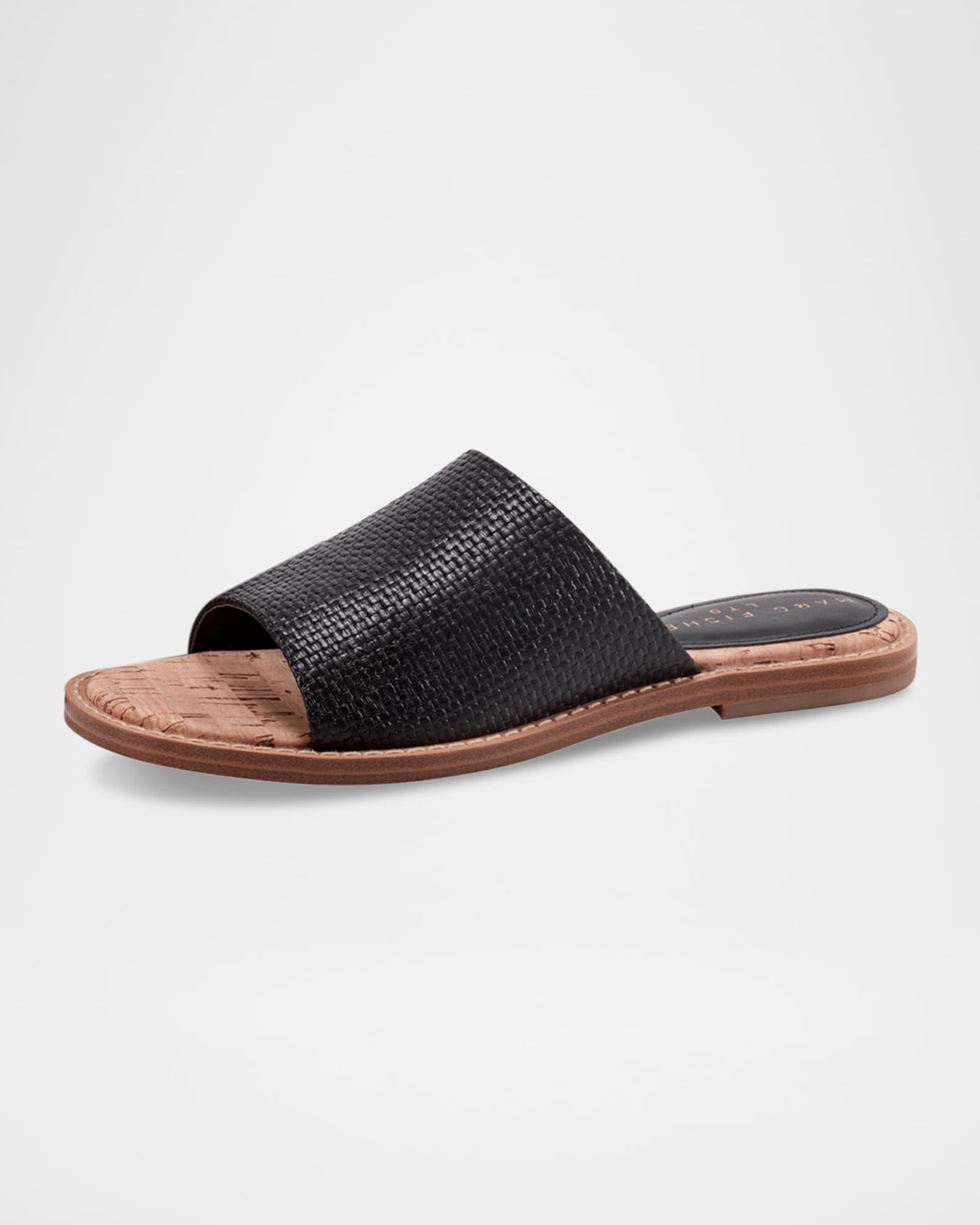Grayce Woven Leather Sandals Product Image