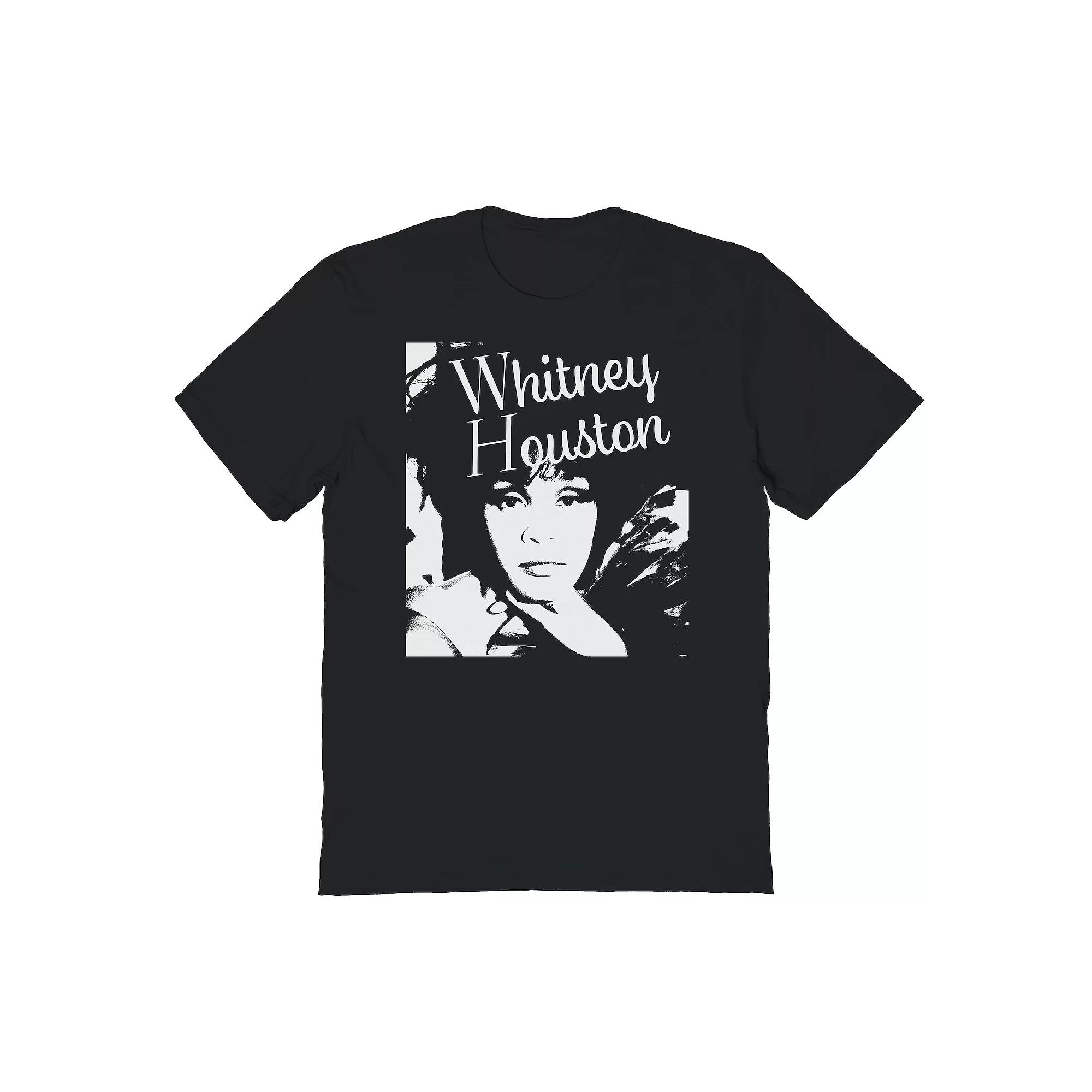 Men's Stenciled Graphic Tee, Size: Medium, Black Product Image