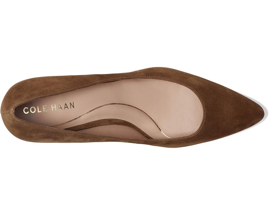 Lanette Suede Block-Heel Pumps Product Image