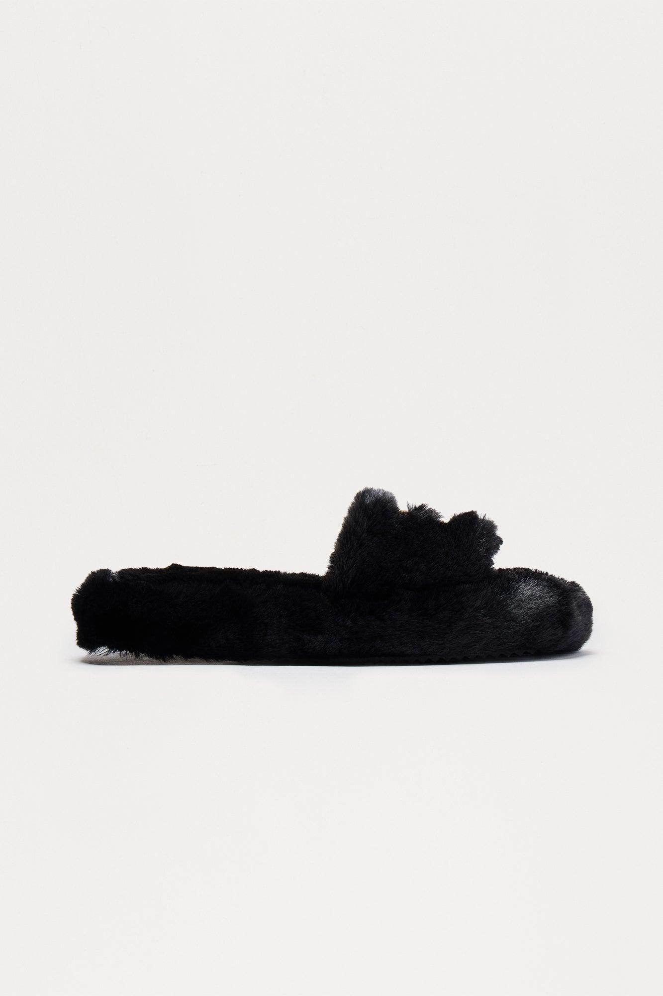 Winda Faux Fur Slippers - Tan Female Product Image
