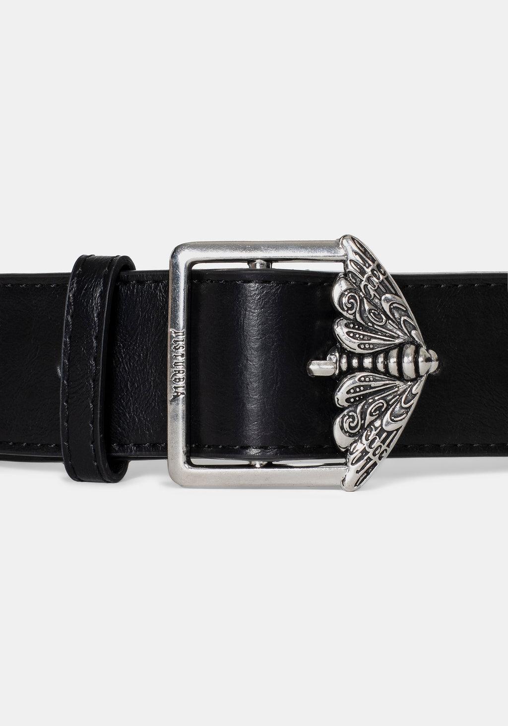 Rosamoth Debossed Buckle Belt - Silver Product Image