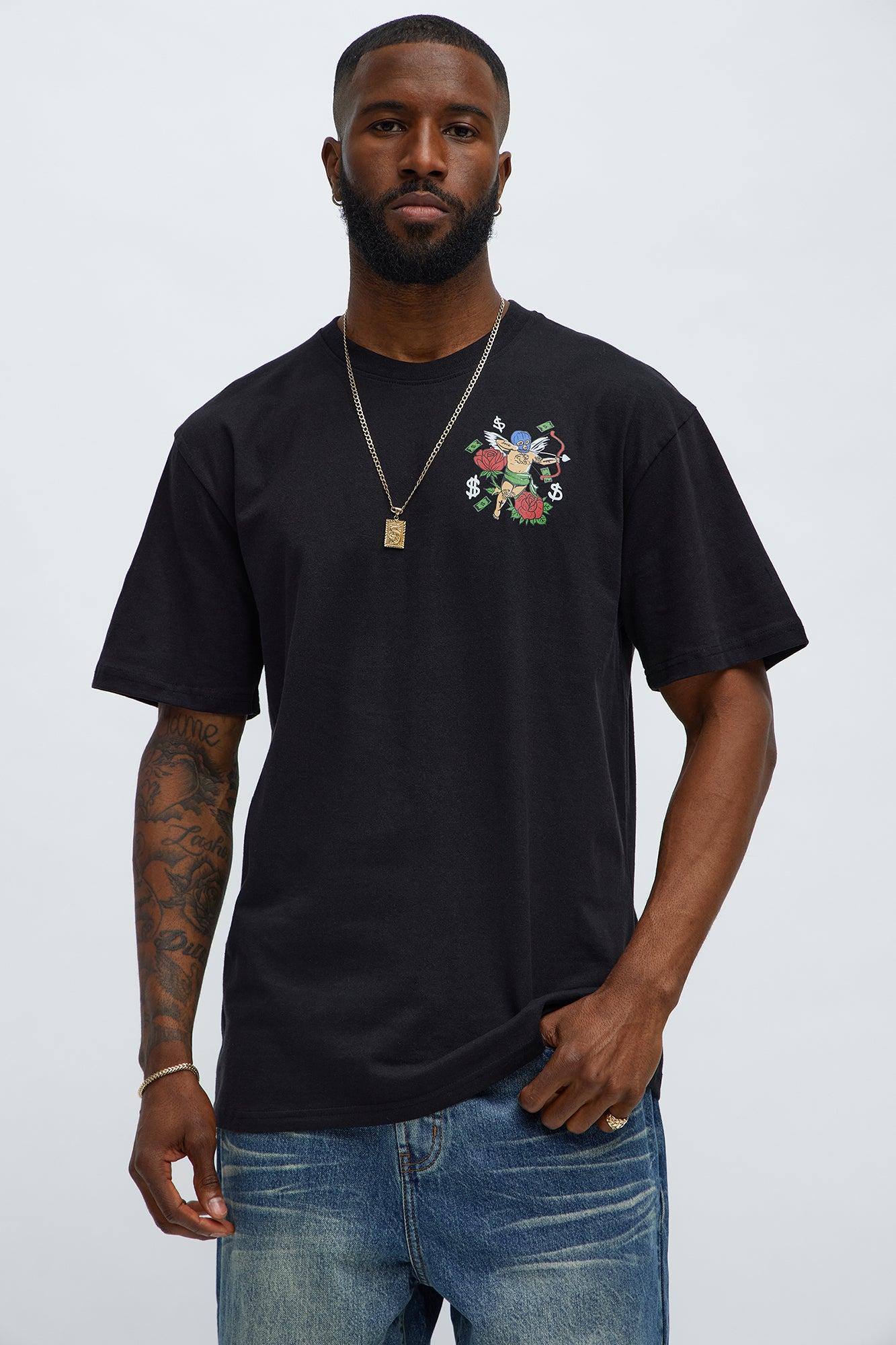 Hustle Daily No Excuses Short Sleeve Tee - Black Male Product Image