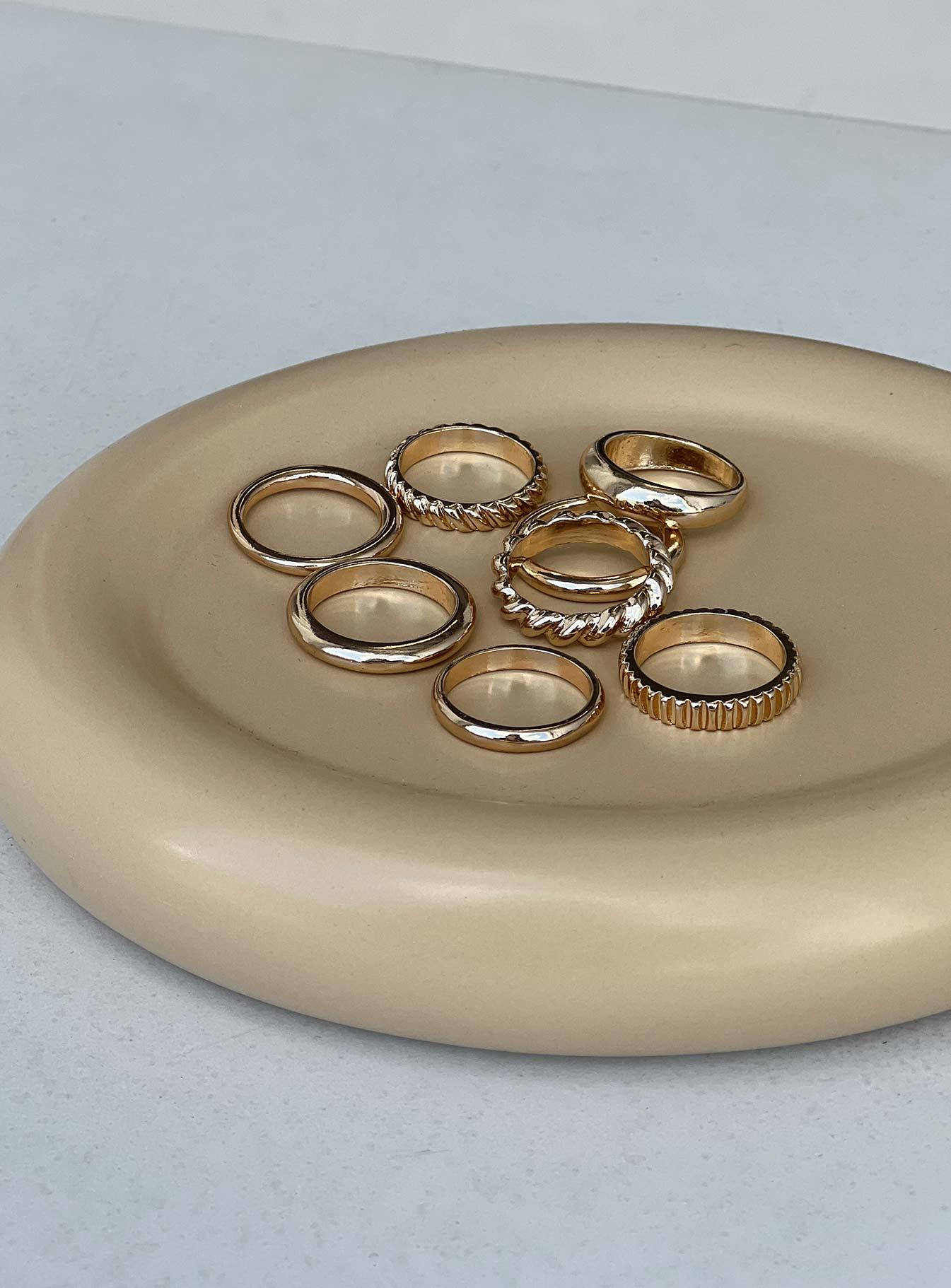 Strait Ring Pack Gold Product Image