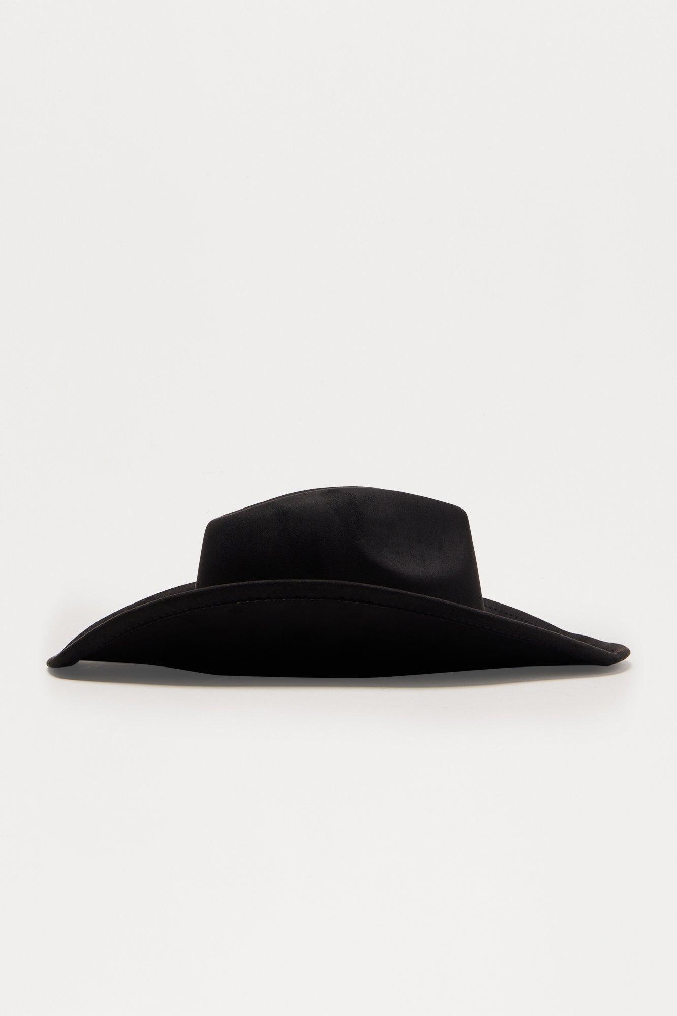 My Heart Is Set On You Cowboy Hat - Black Female Product Image