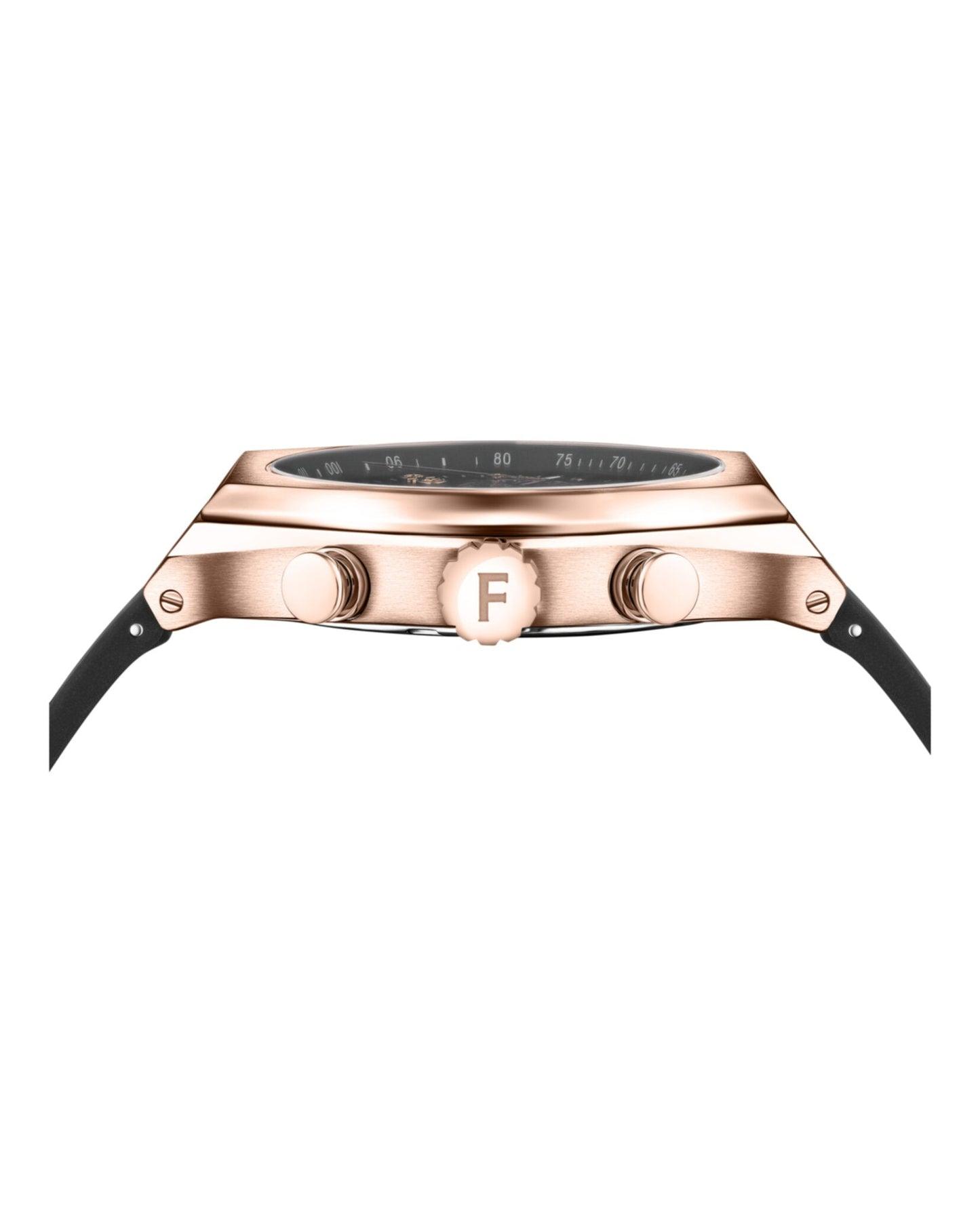Ferragamo Tonneu Chrono Silicone Watch Product Image