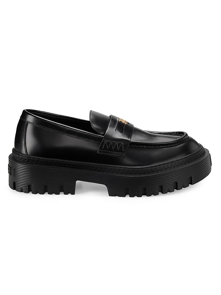 Mens Jumbo Leather Loafers Product Image