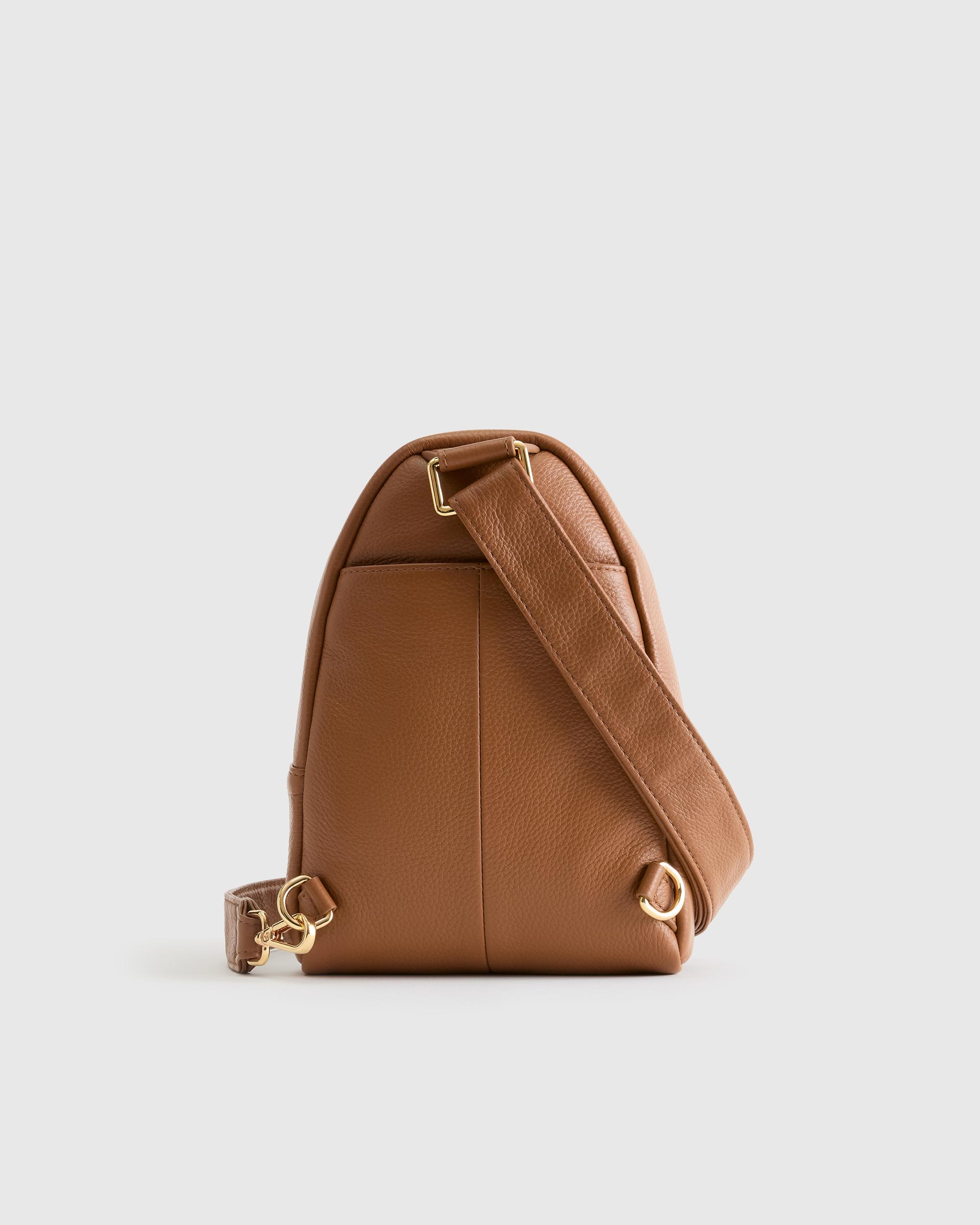 Quince | Women's Italian Leather Sling Pack Product Image