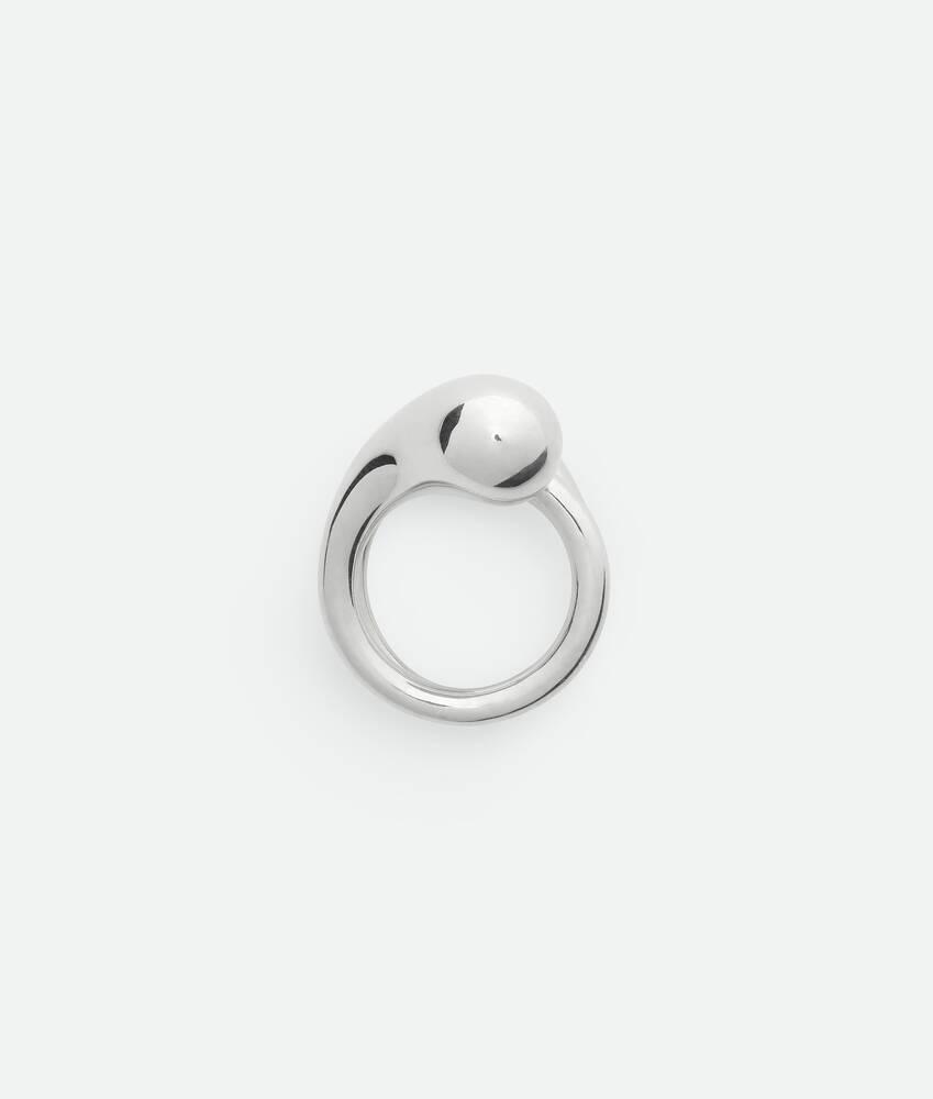 Women's Drop Ring in Silver Product Image