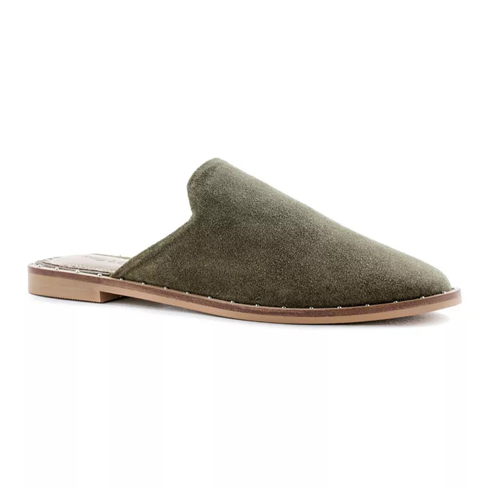 Rag & Co Lia Women's Suede Mules,  Product Image