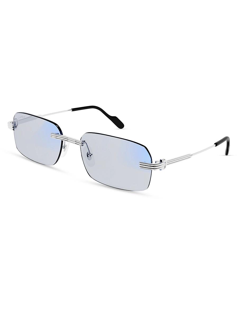 Mens Core Range 58MM Rectangular Sunglasses Product Image