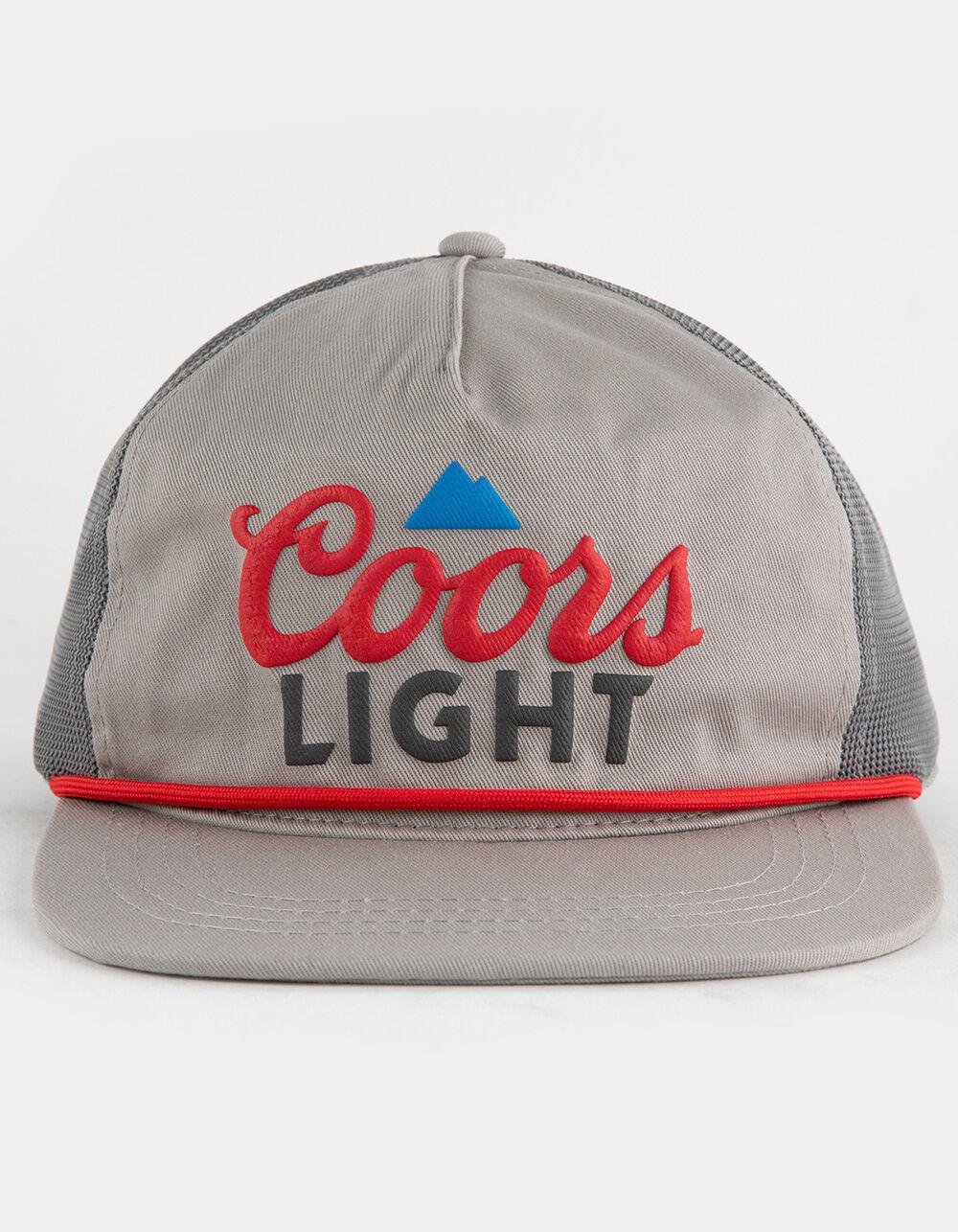 COORS Coors Light Trucker Hat - GRAY COMBO Product Image