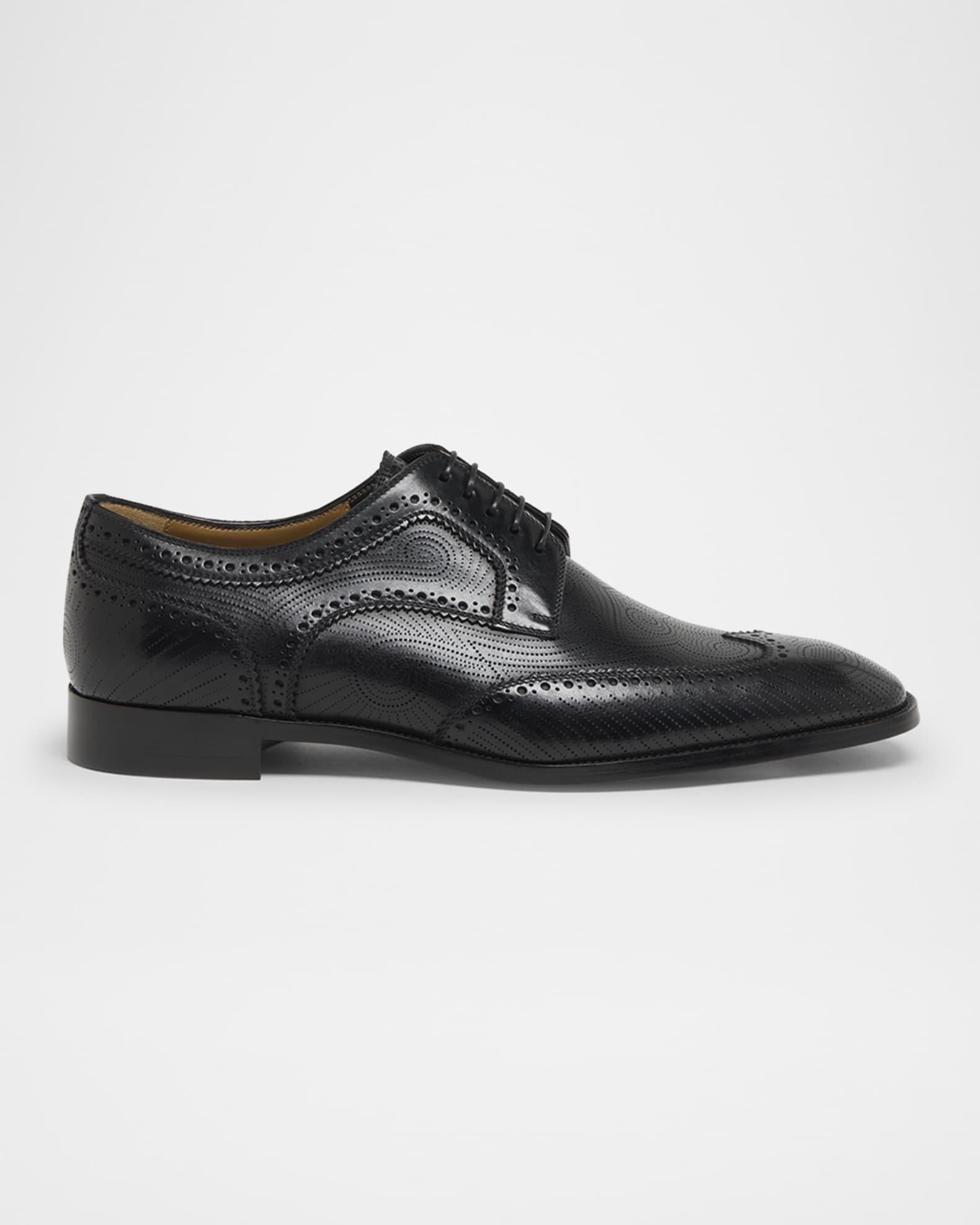 Men's Hartland Cap Toe Brogue Leather Oxfords Product Image
