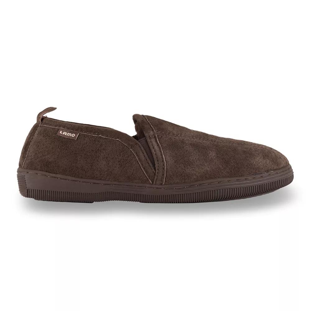 Mykos Romeo Men's Suede Slippers, Size: 7 Medium, Brown Product Image