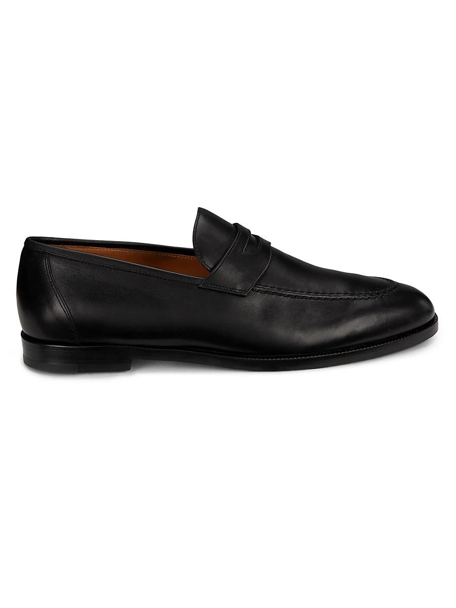 Womens Sergio Walk Leather Penny Loafers Product Image