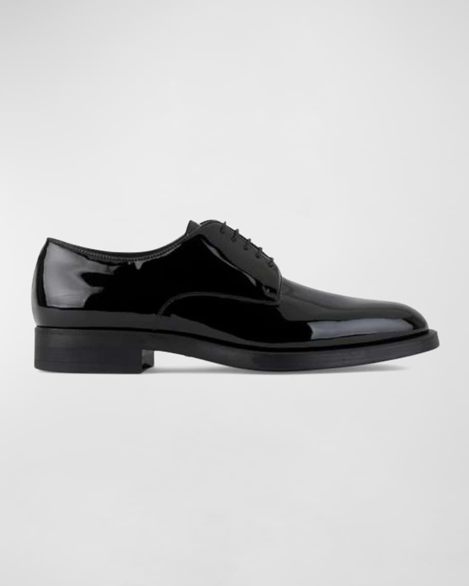 Men's Patent Leather Derby Shoes Product Image