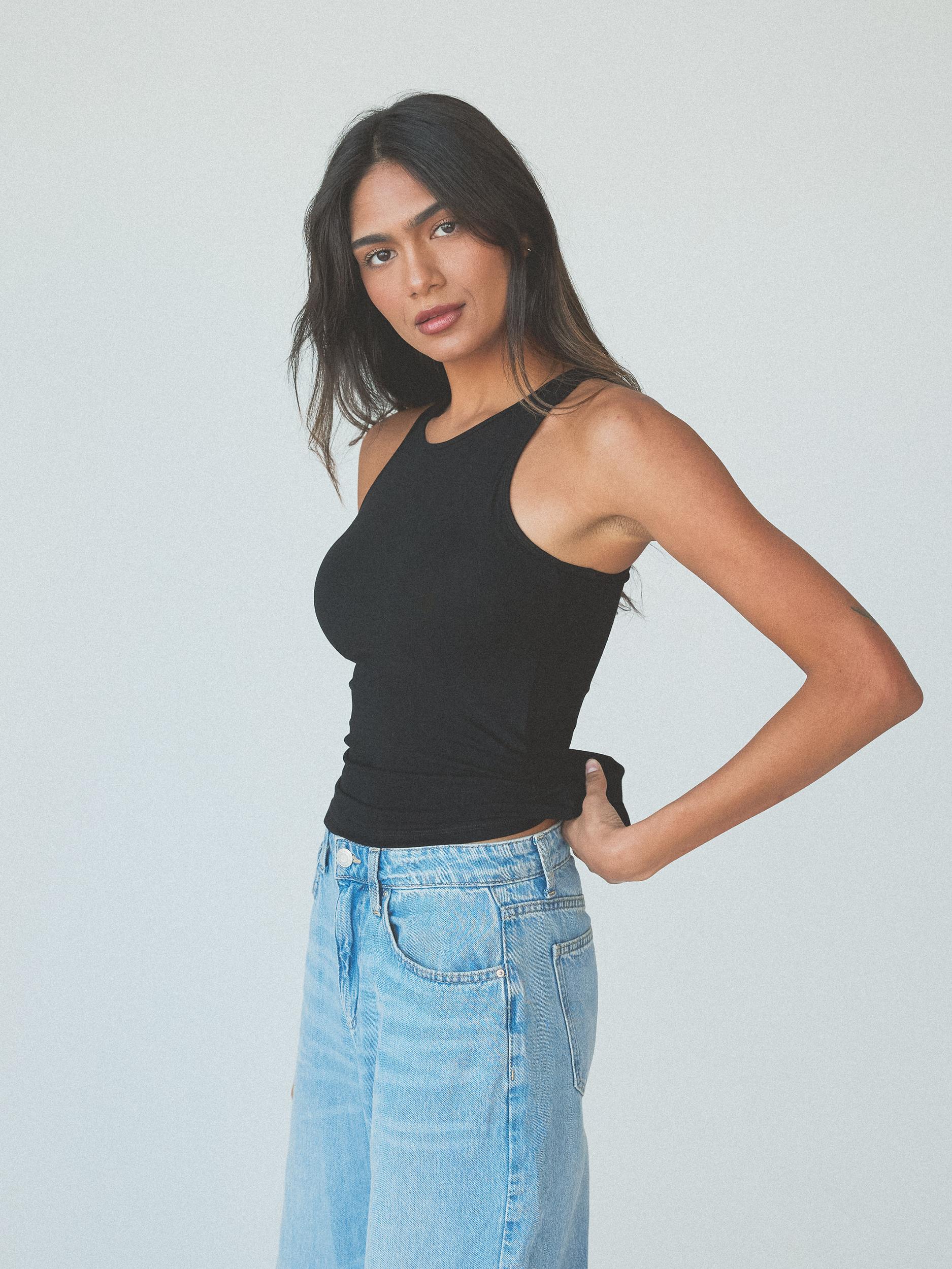 Loose High Neck Brami Product Image