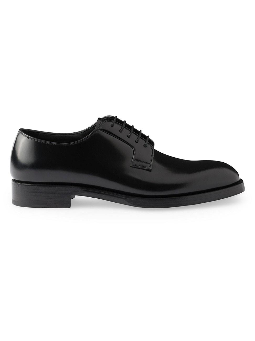 Men's Brushed Leather Derby Shoes Product Image