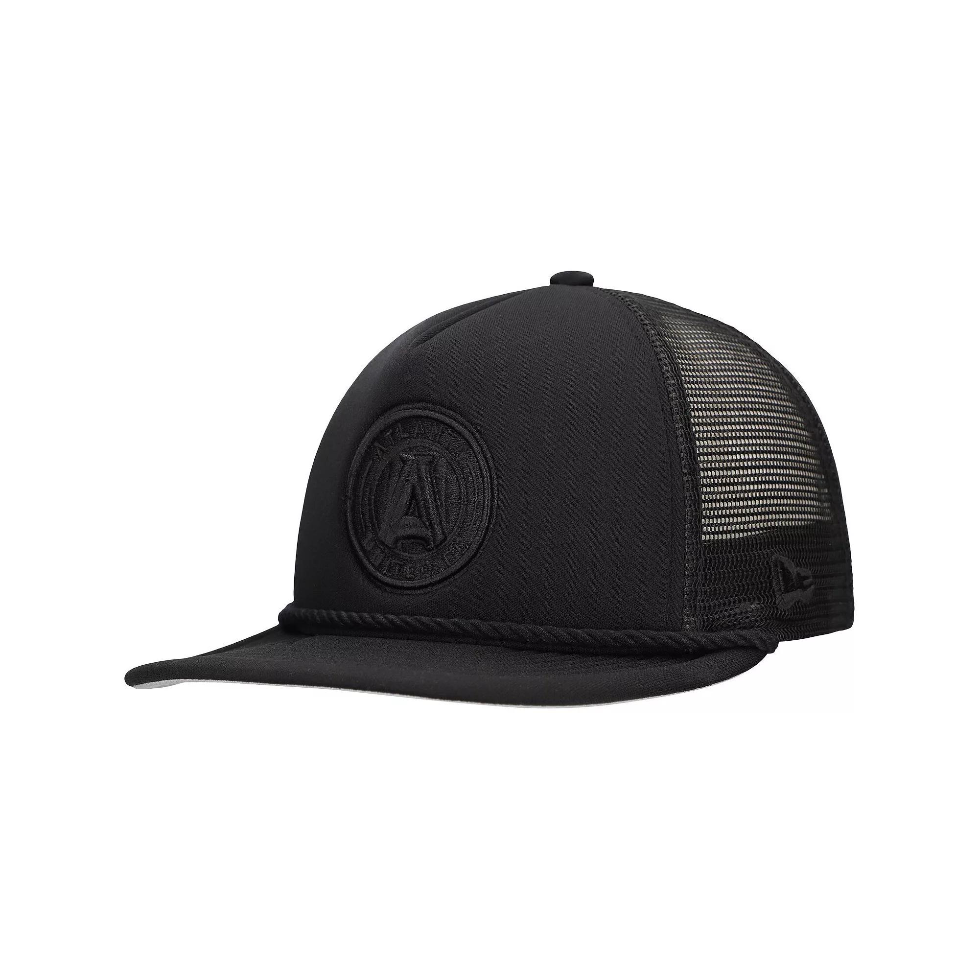 Men's New Era Black Atlanta United FC Active Tone Golfer Snapback Hat, Atu Black Product Image