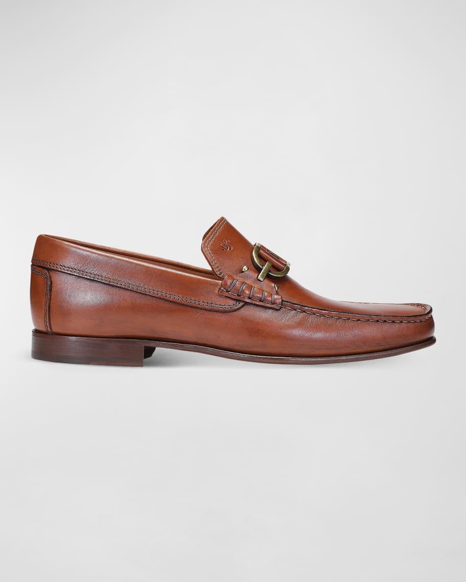 Men's Bit-Strap Leather Loafers Product Image
