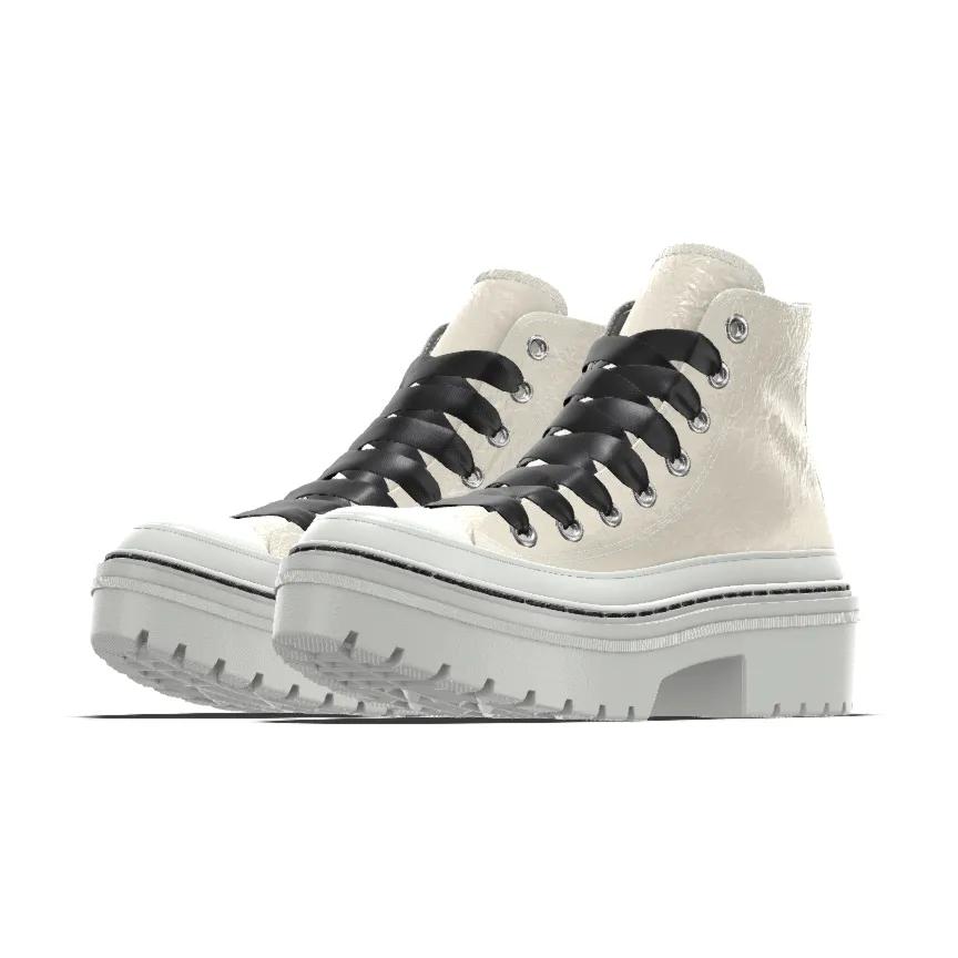 Custom Chuck Taylor All Star Lugged Heel Platform Leather By You Product Image