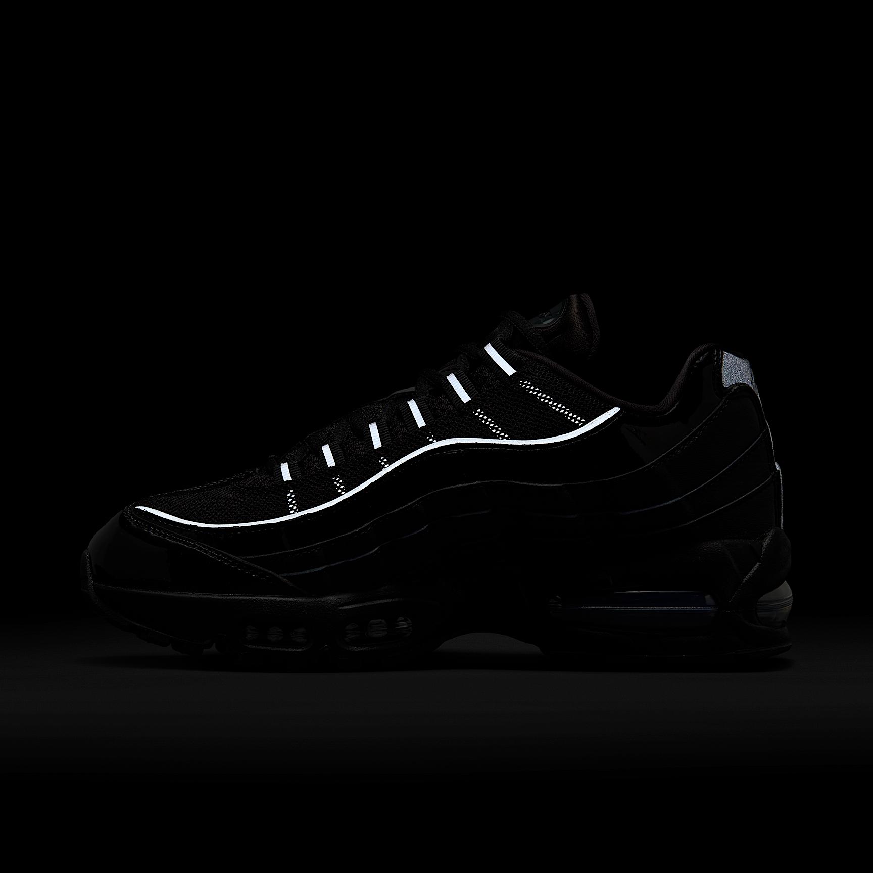 Nike Womens Air Max 95 Big Bubble Shoes with Reflective Accents | IB6397-001 Product Image