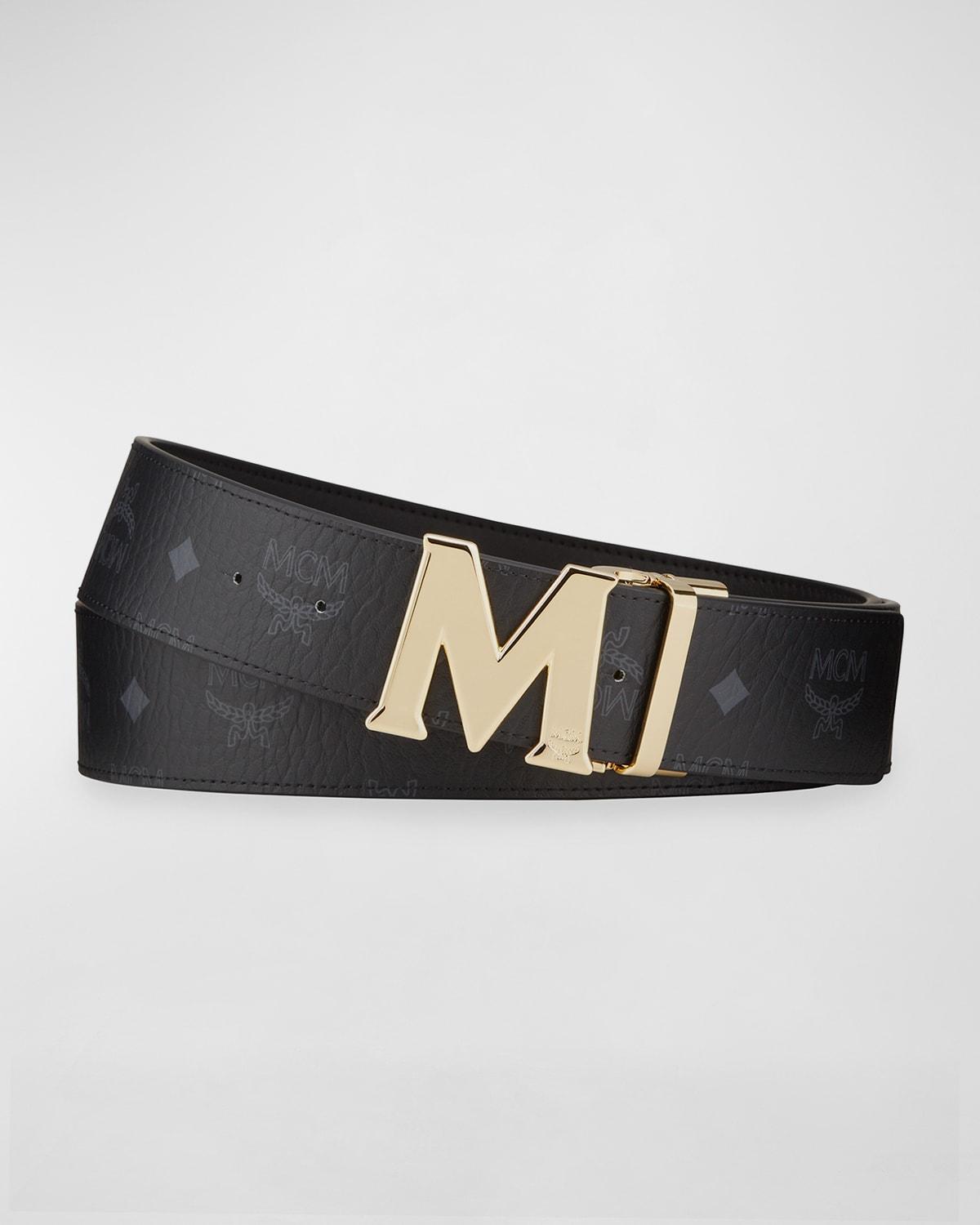 CASSANDRE THIN BELT WITH SQUARE BUCKLE IN BOX SAINT LAURENT LEATHER Product Image