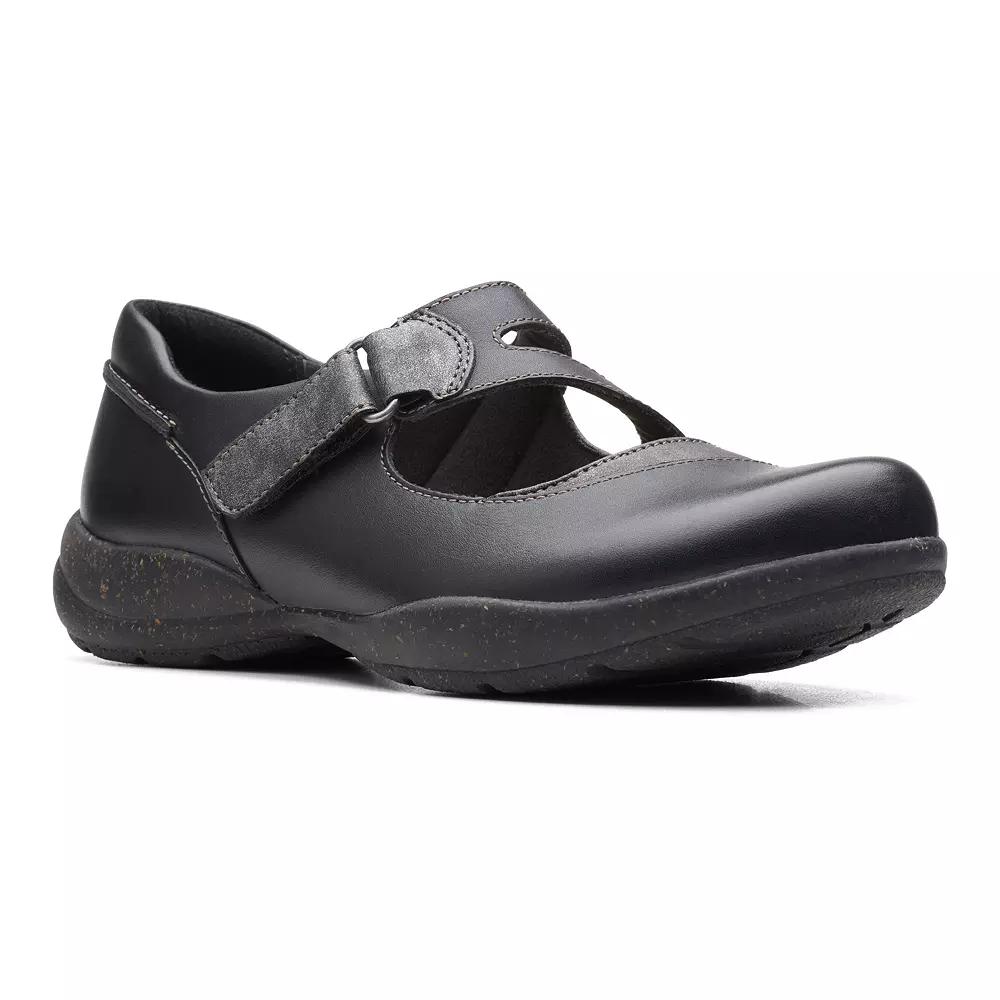 Clarks® Roseville Jane Women's Mary Jane Shoes, Size: 7.5, Black Product Image