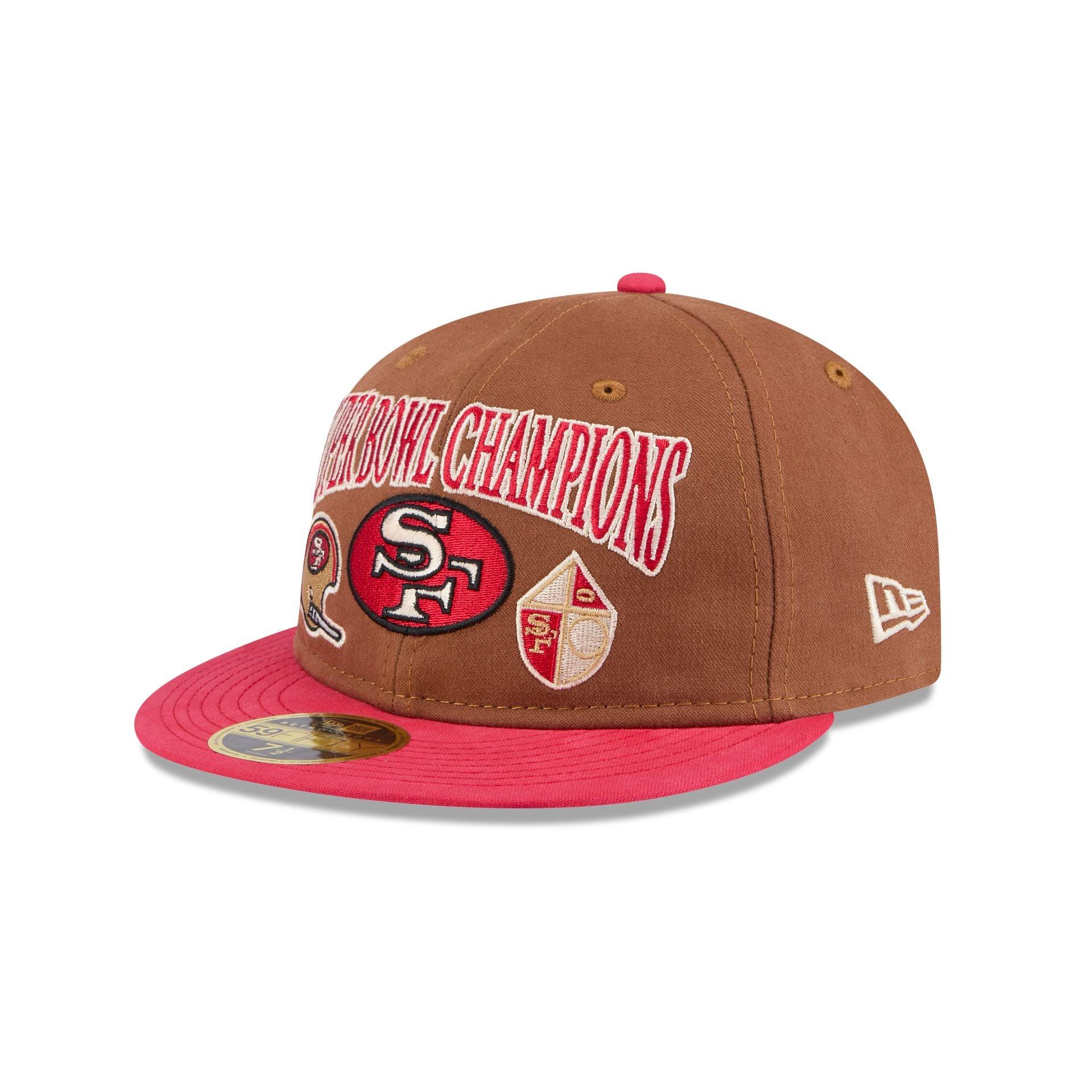 San Francisco 49ers Champions Retro Crown 59FIFTY Fitted Hat Male Product Image